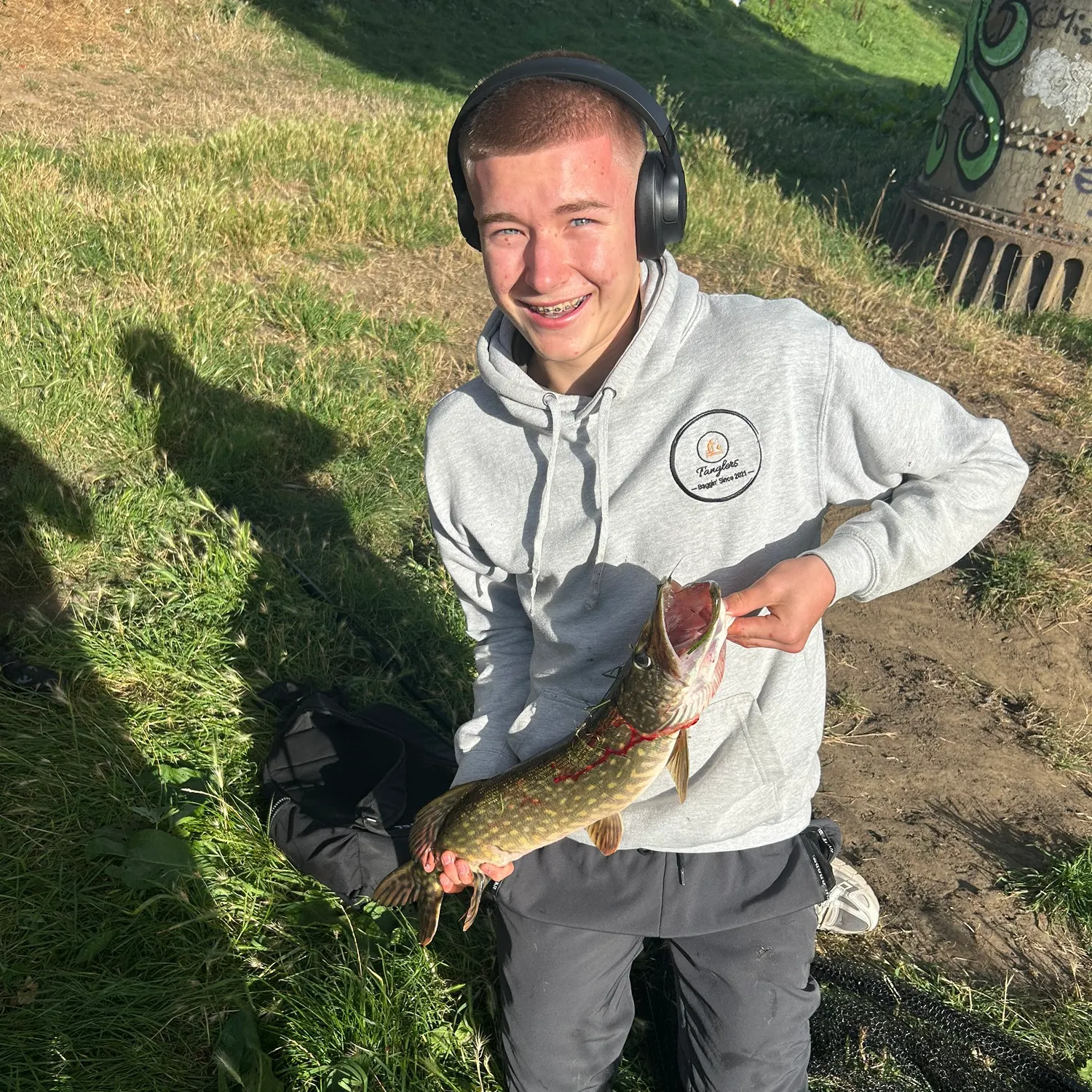 Northern pike caught on Fishbrain
