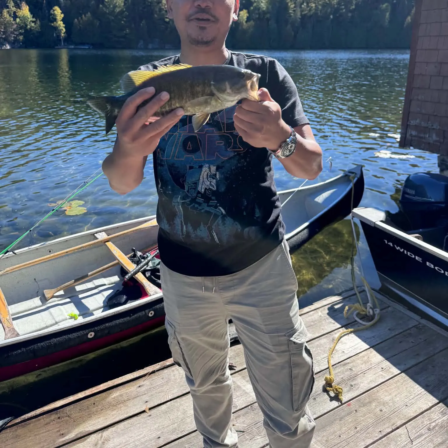 Smallmouth bass caught on Fishbrain