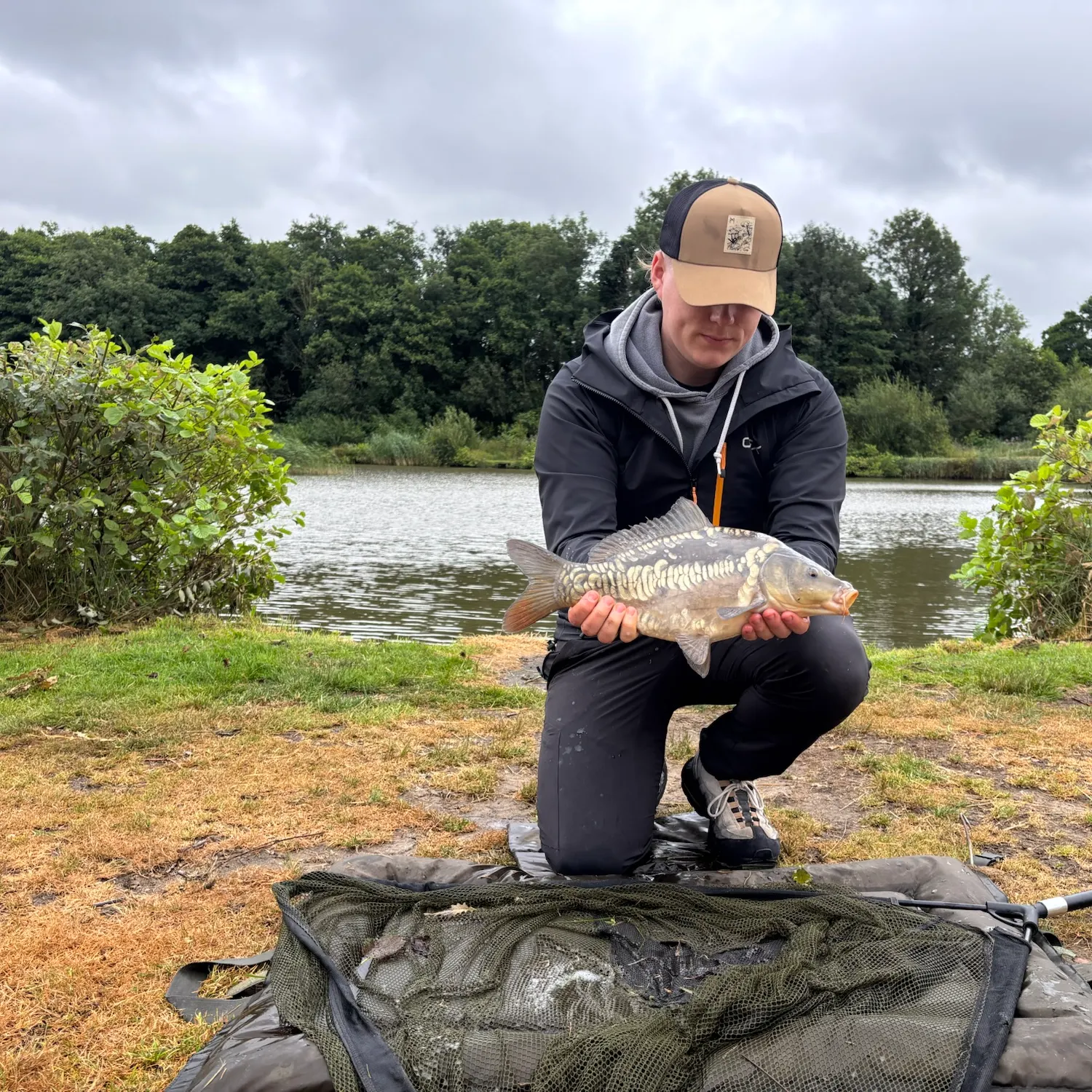 Mirror carp caught on Fishbrain