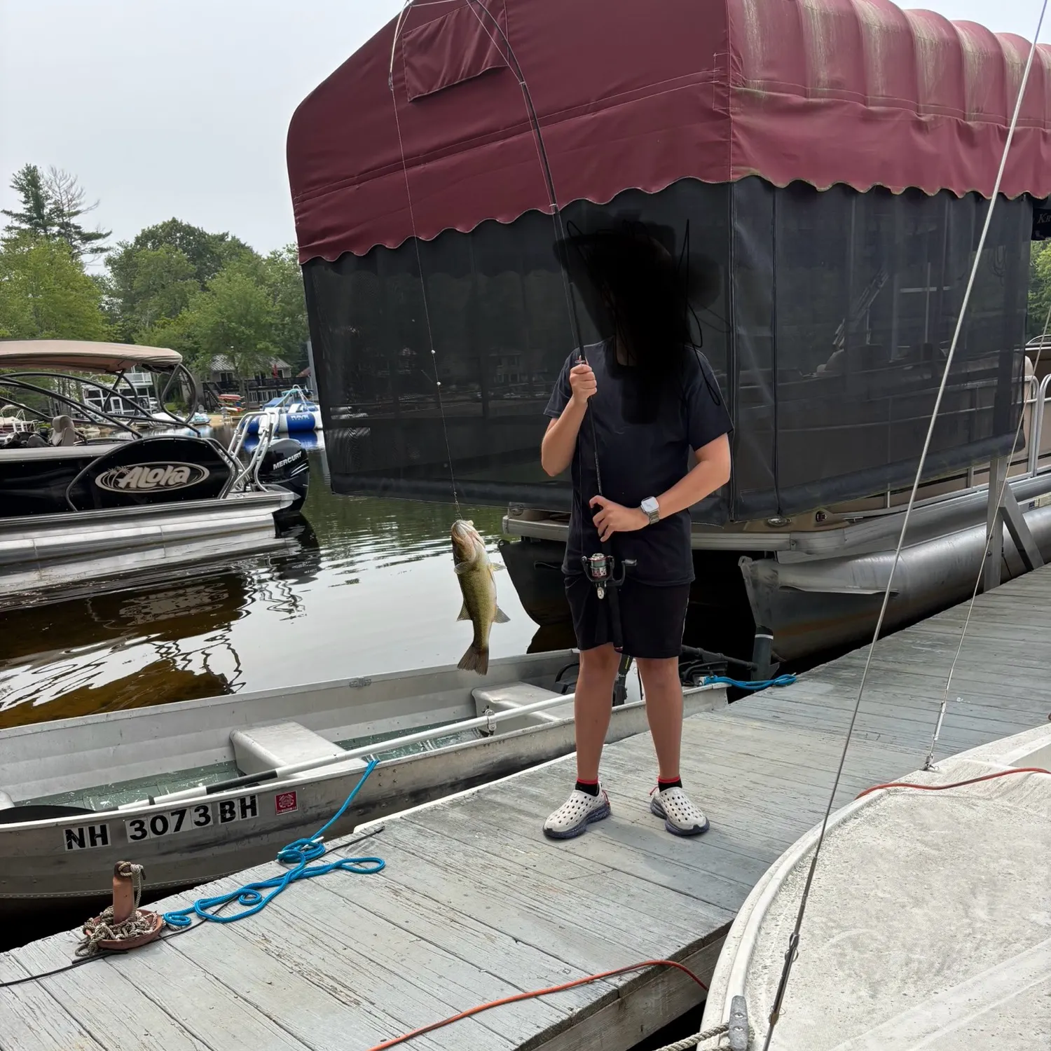 recently logged catches