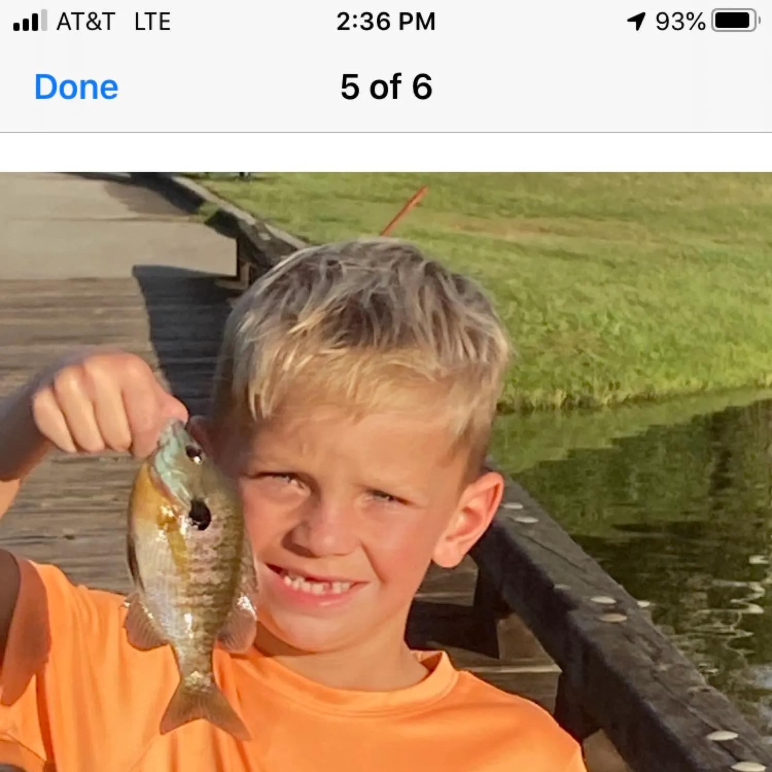 recently logged catches