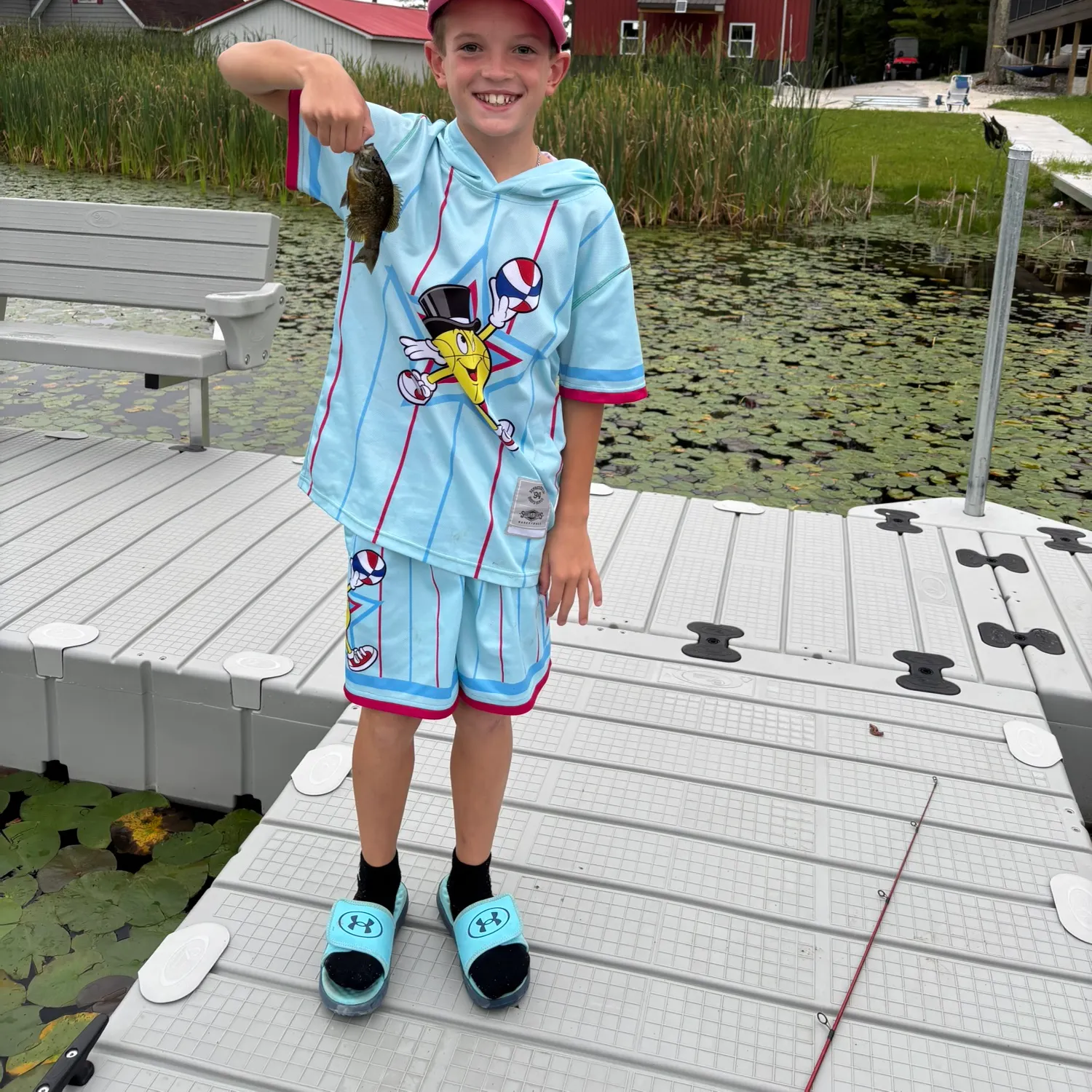 Bluegill caught on Fishbrain