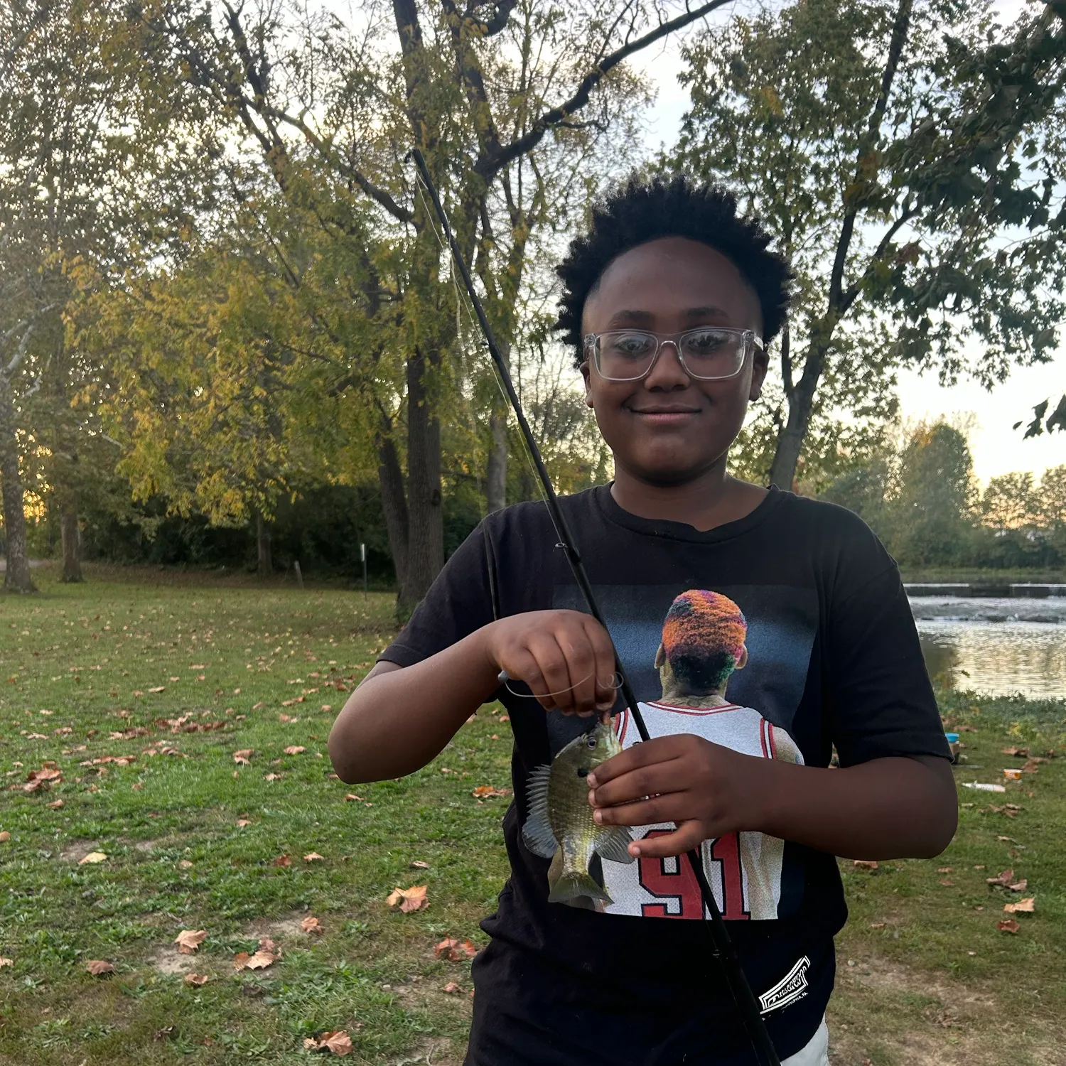 Bluegill caught on Fishbrain