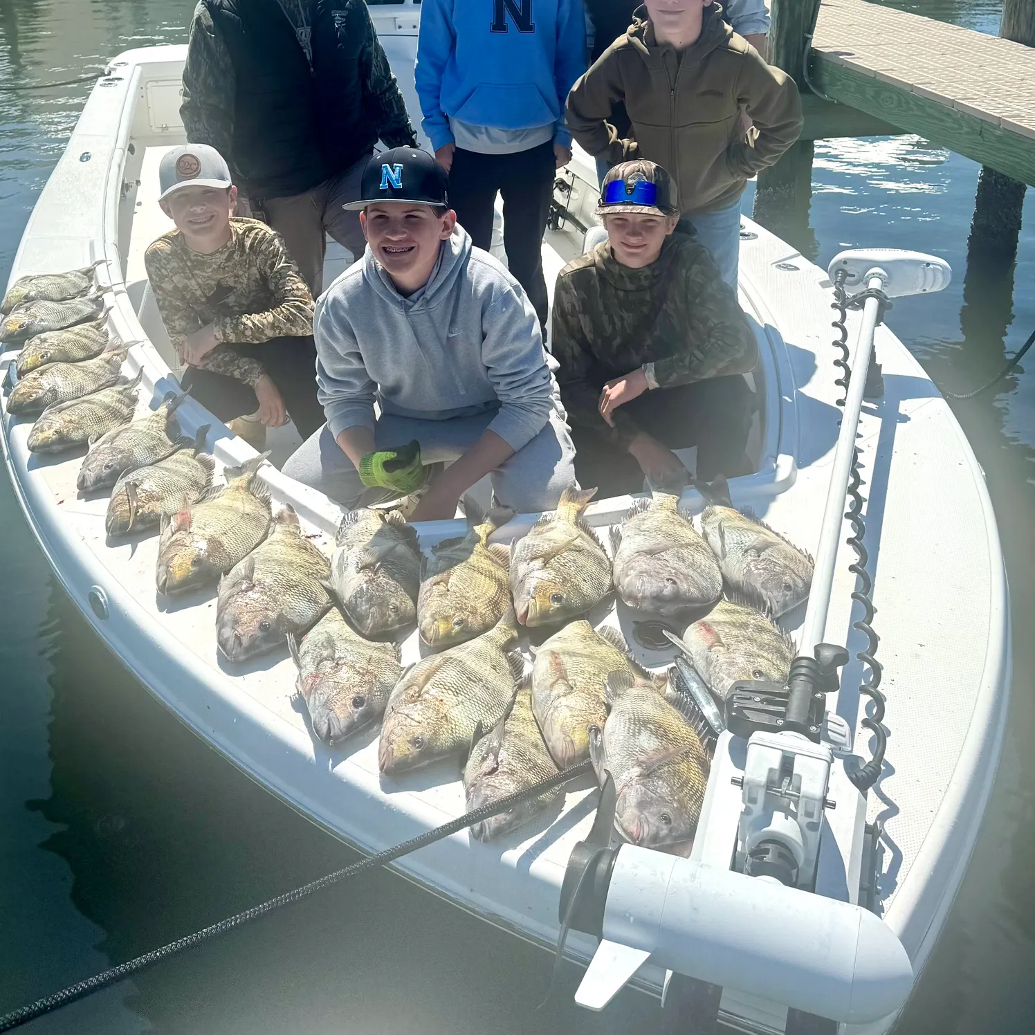 recently logged catches