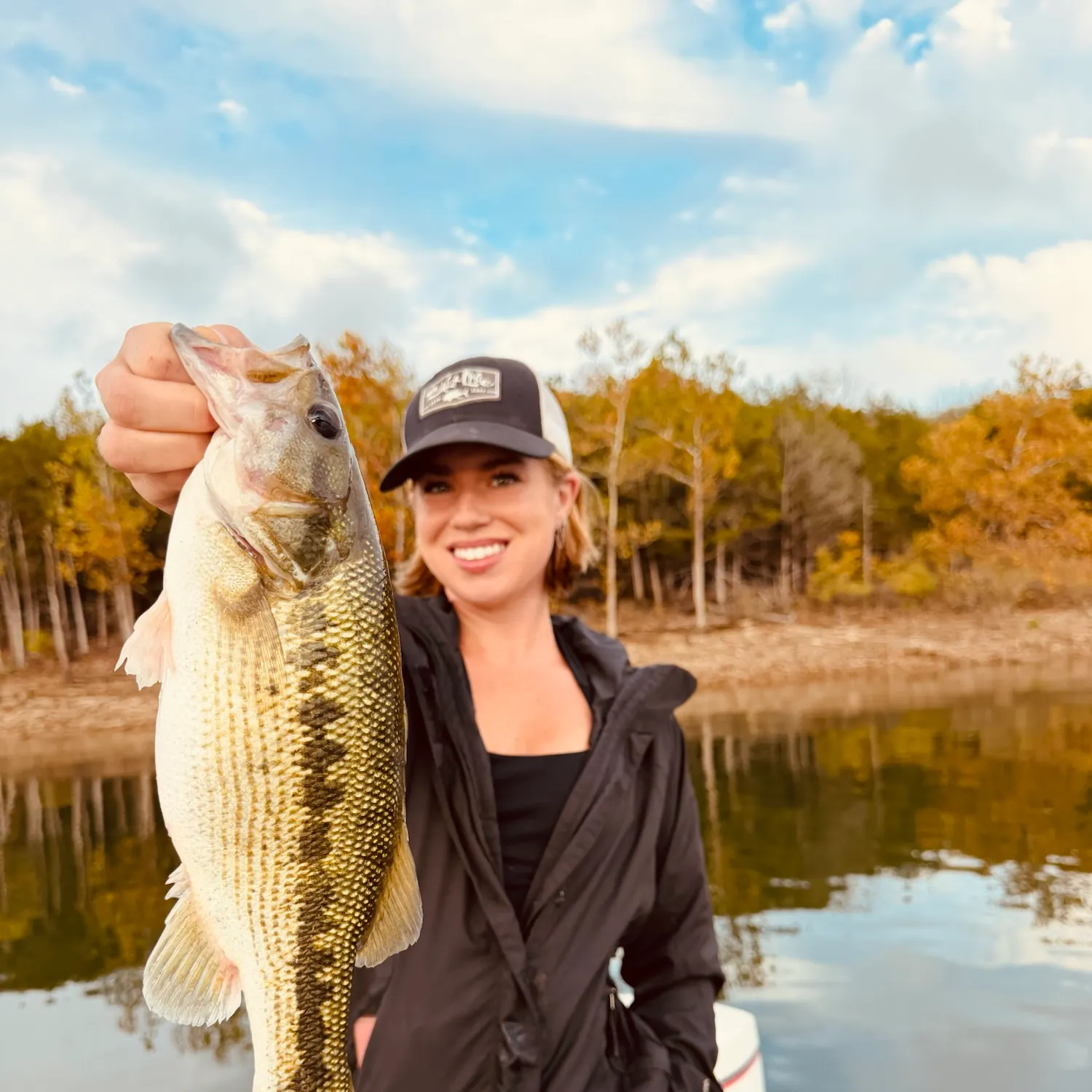 Spotted bass caught on Fishbrain