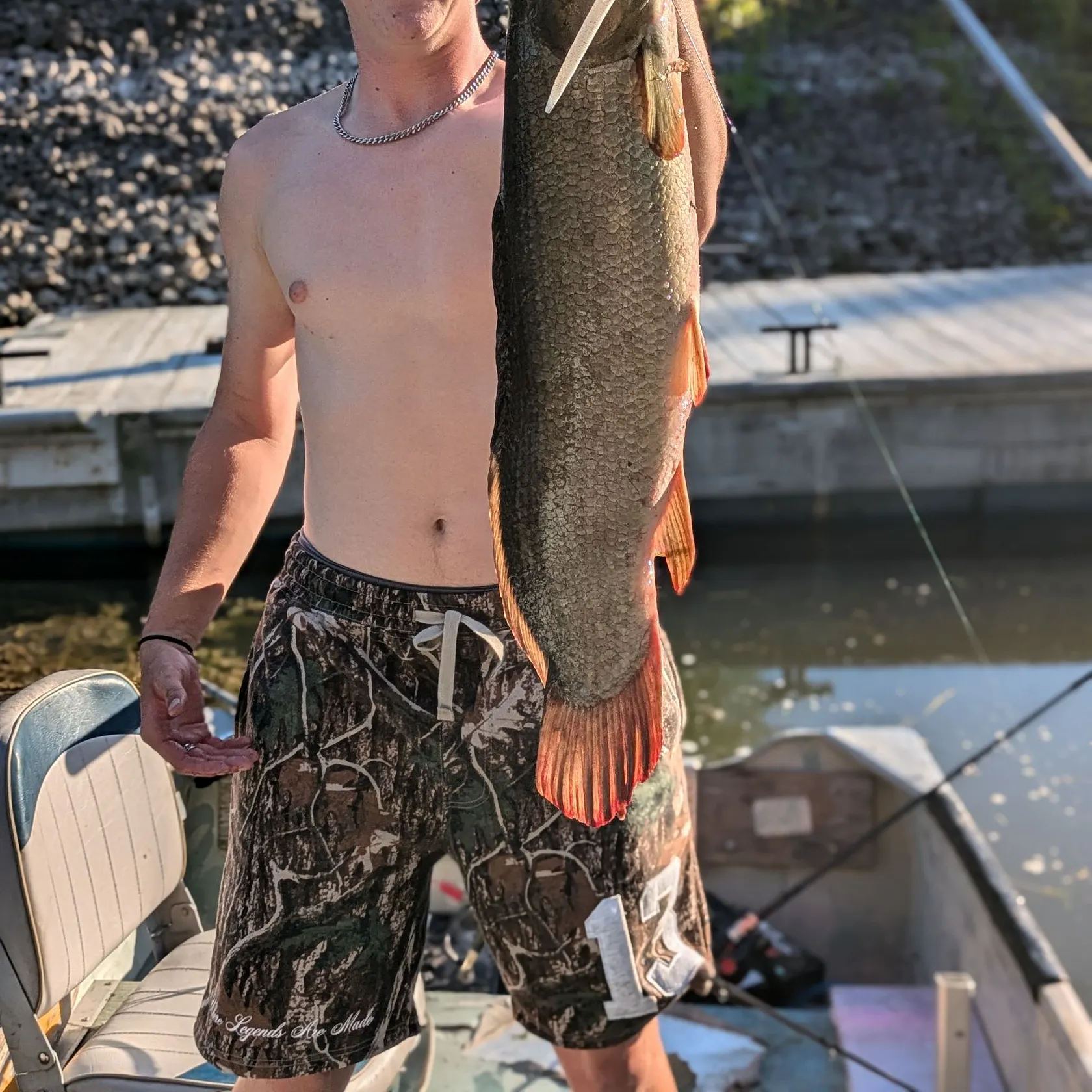 recently logged catches