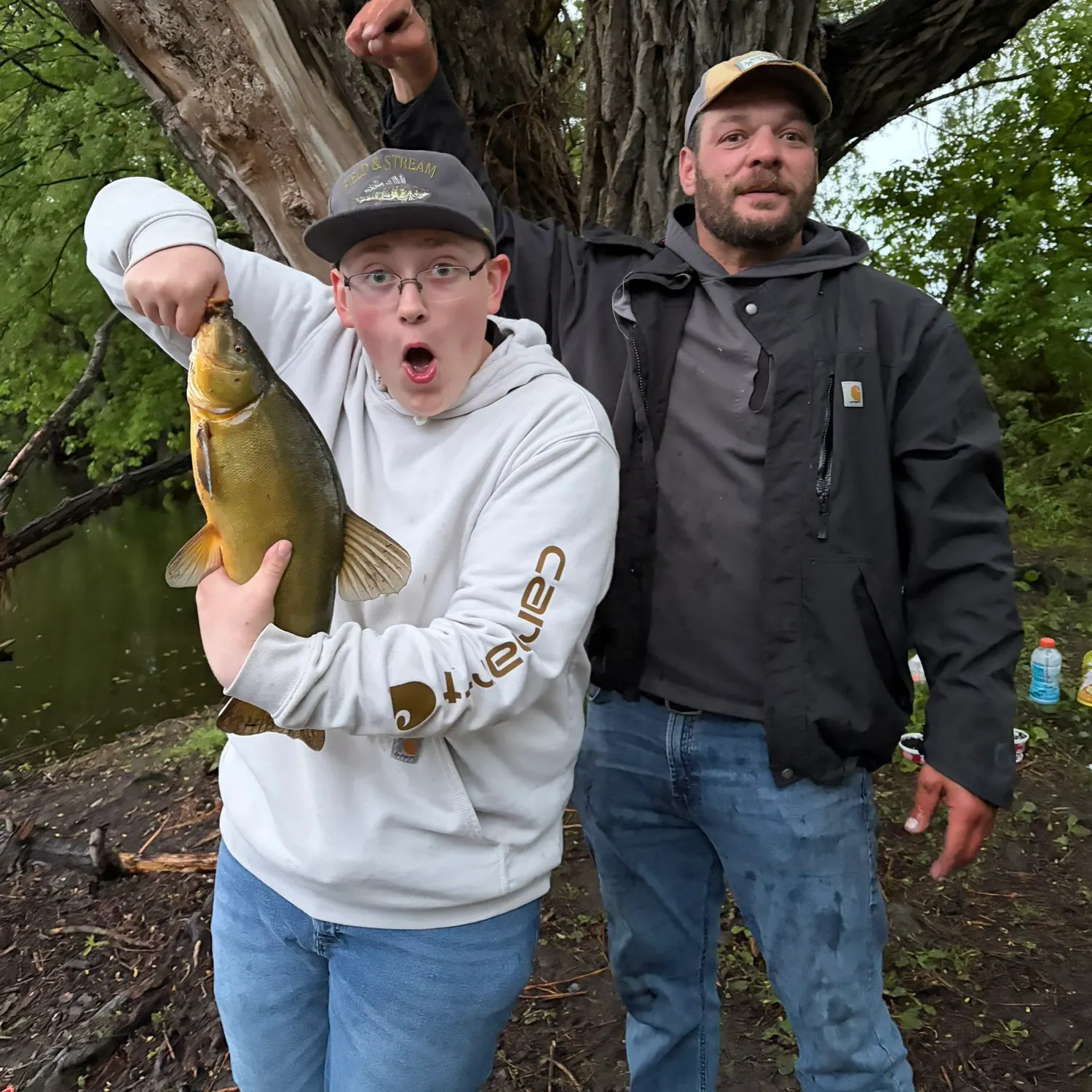 recently logged catches