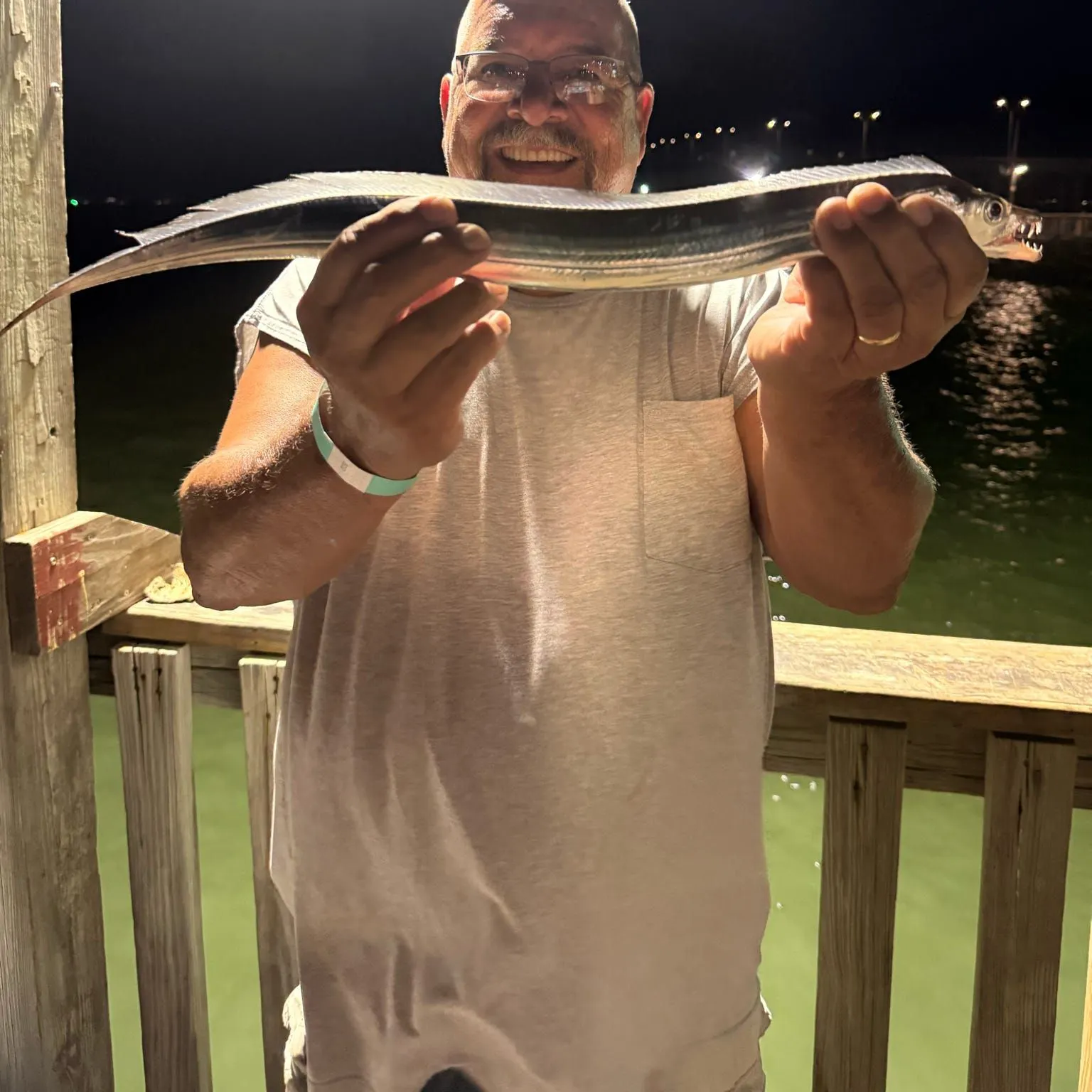Atlantic cutlassfish caught on Fishbrain
