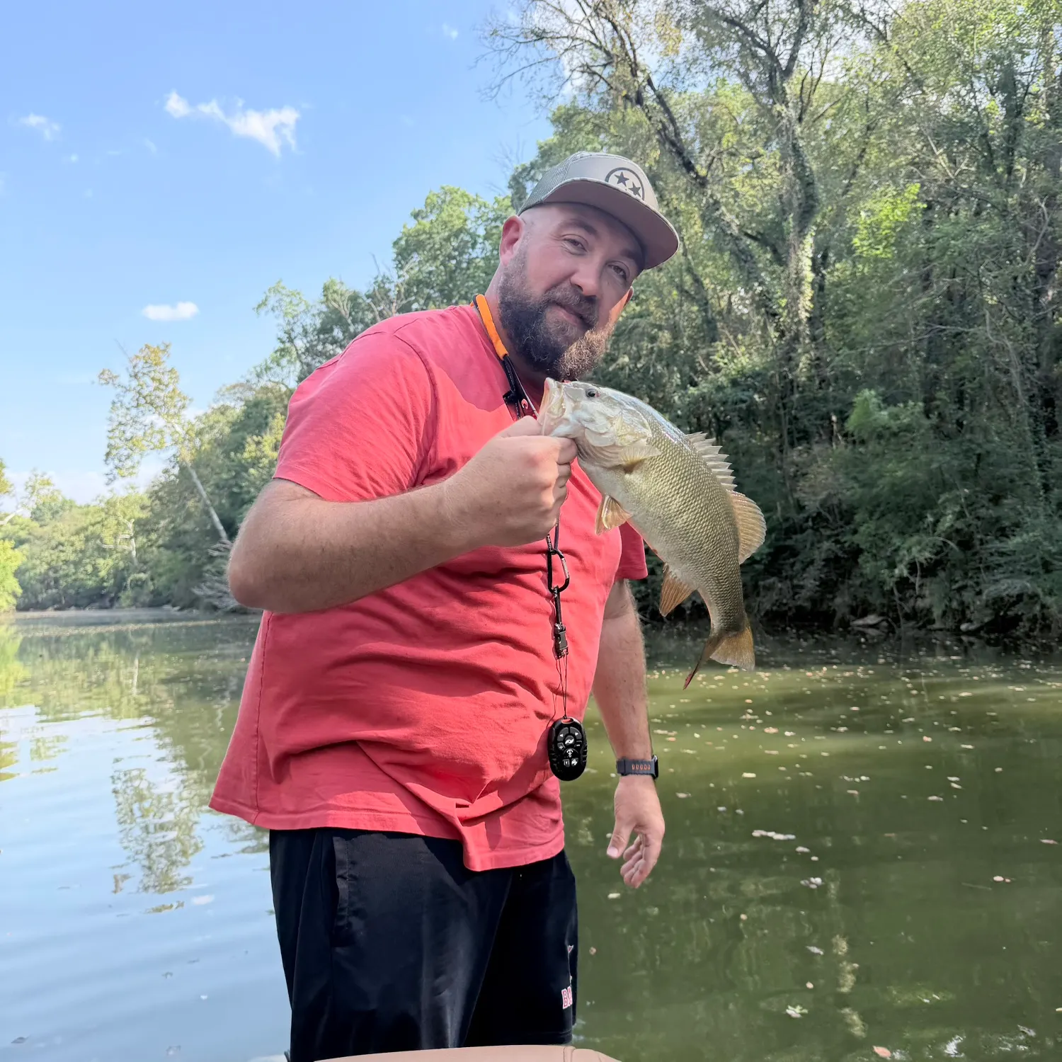 Smallmouth bass caught on Fishbrain
