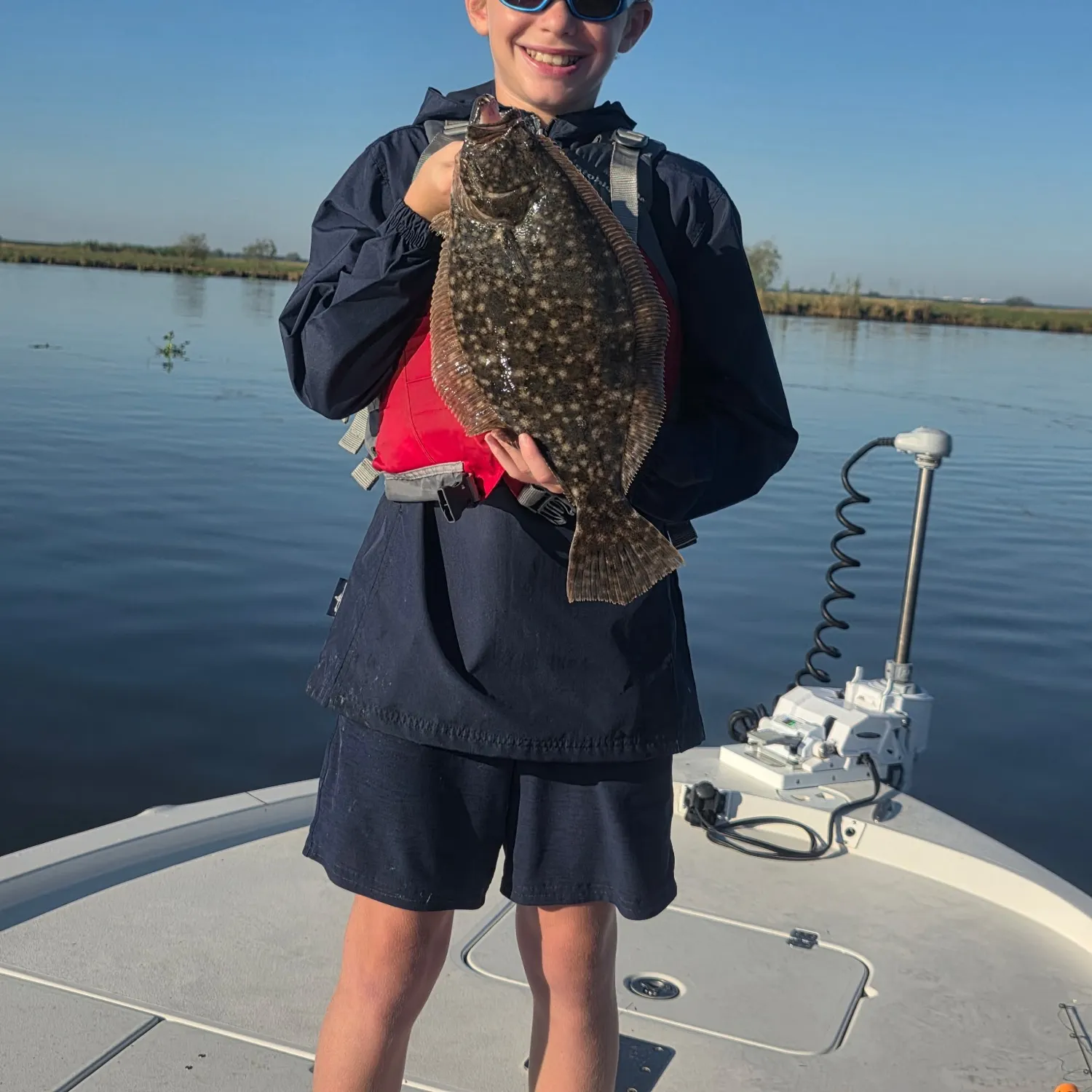 Summer flounder caught on Fishbrain