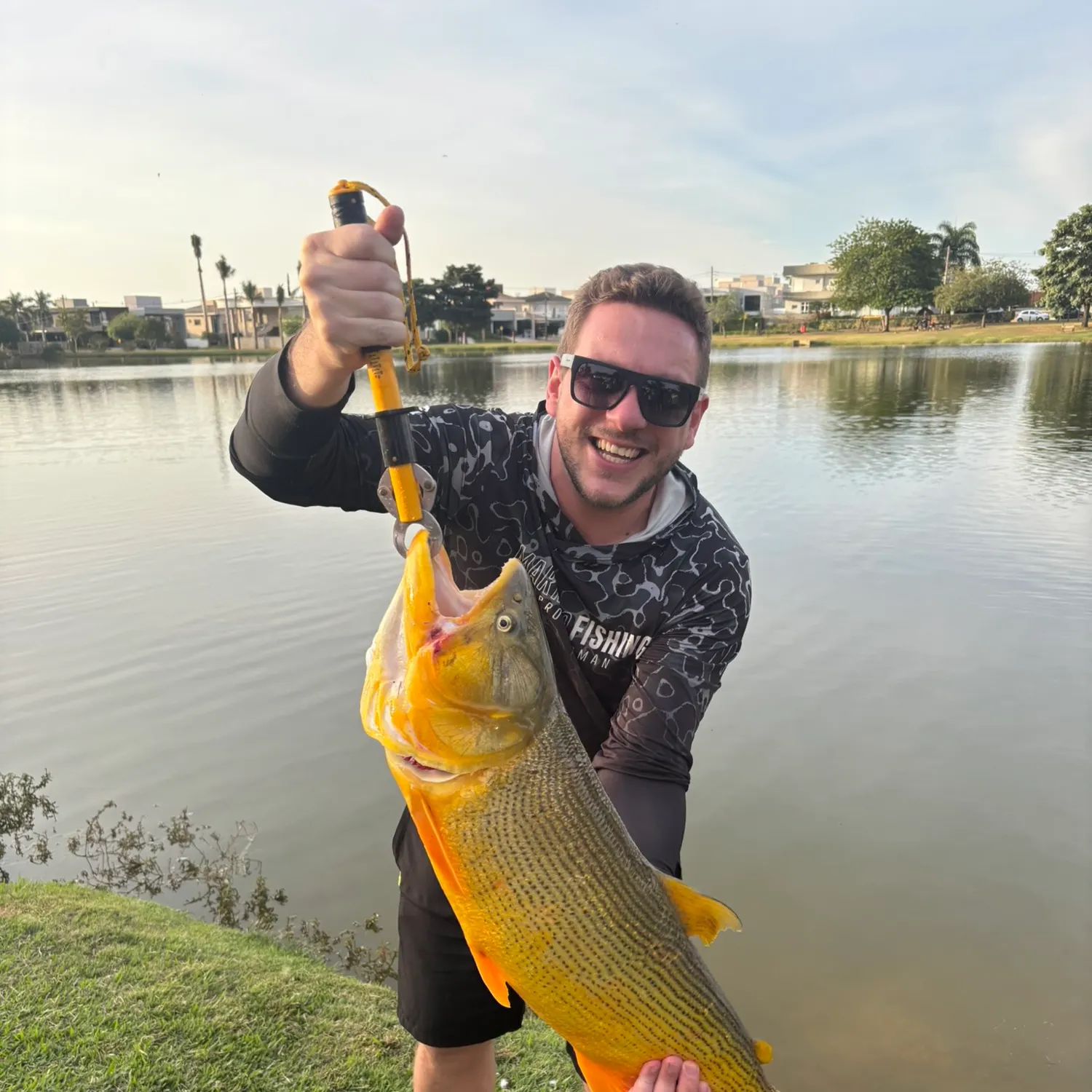 Golden dorado caught on Fishbrain