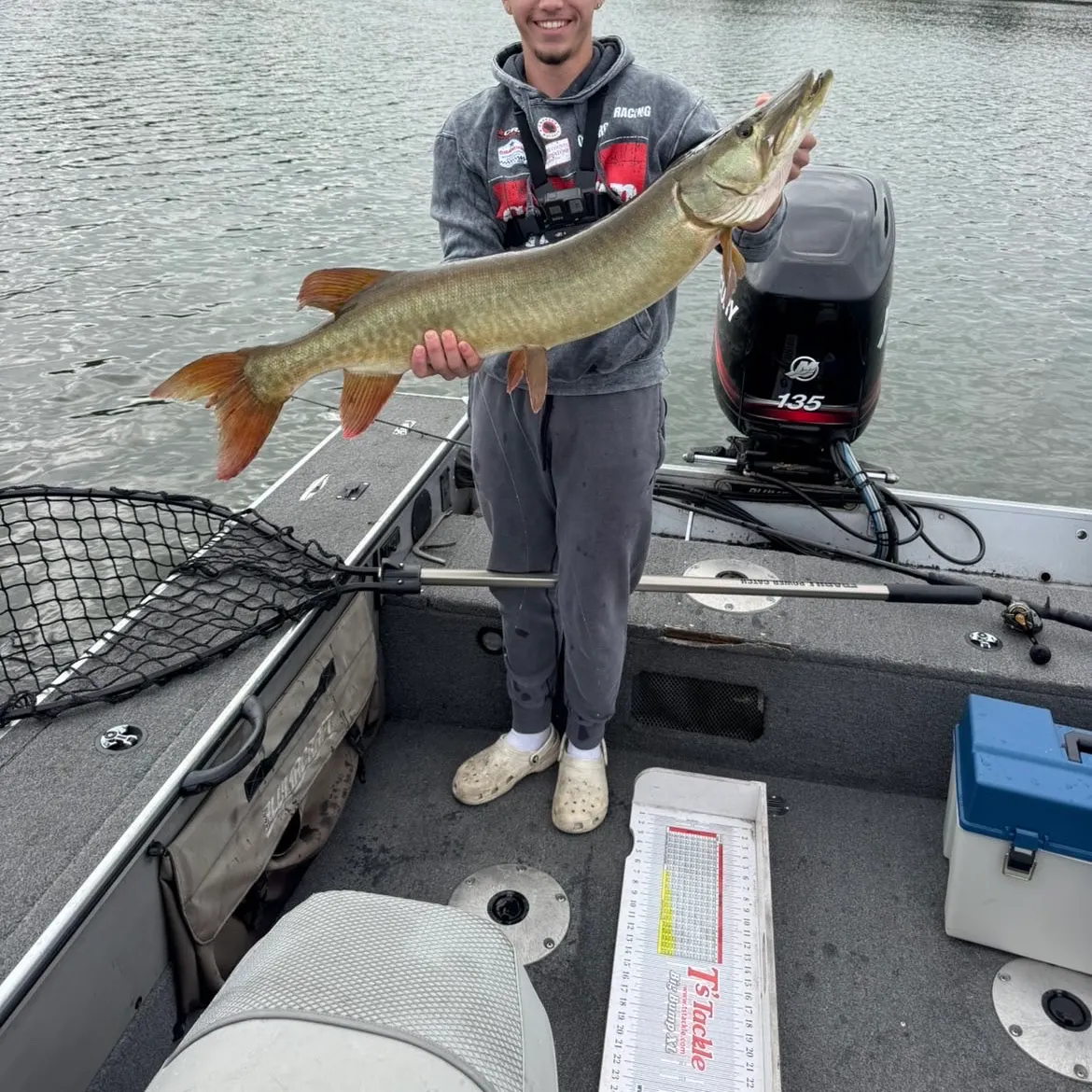 Muskie caught on Fishbrain