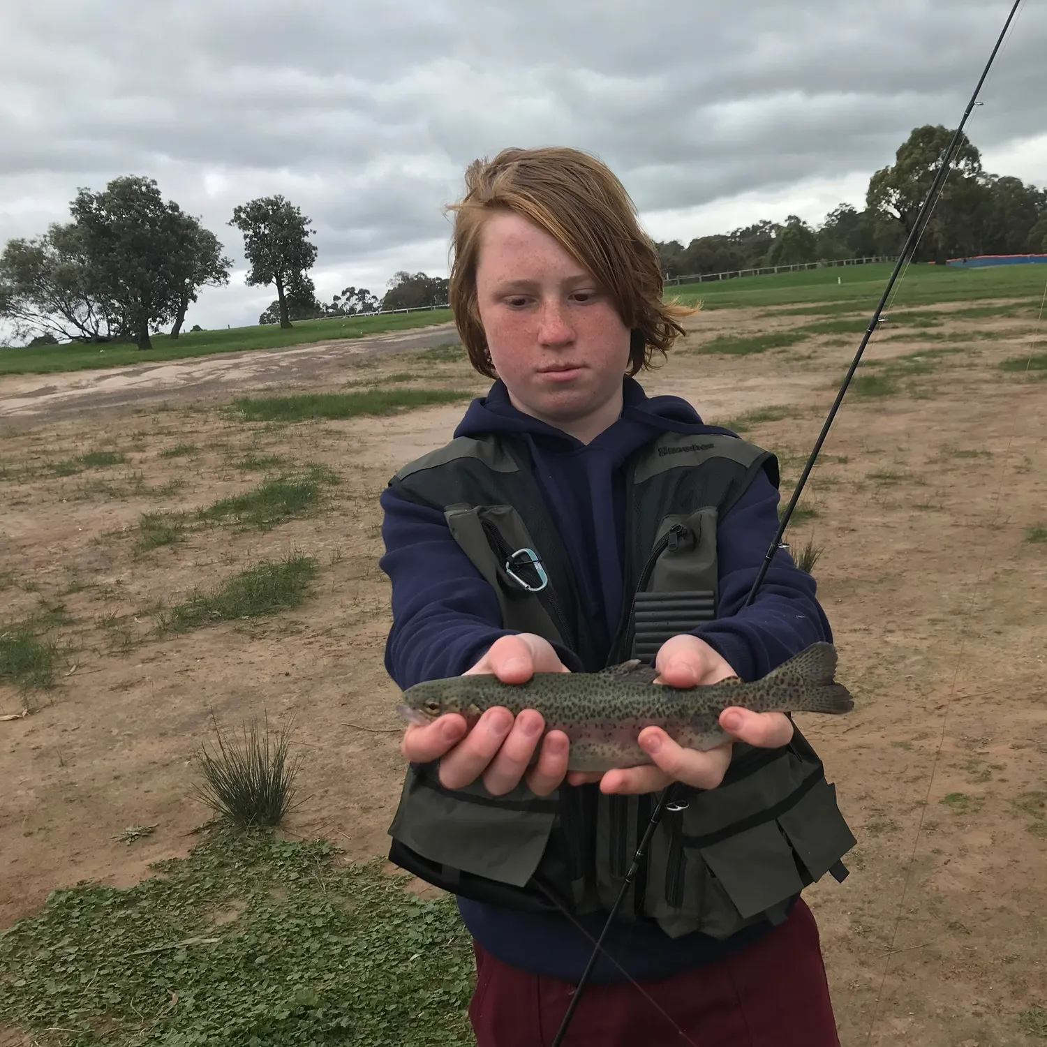 Rainbow trout caught on Fishbrain