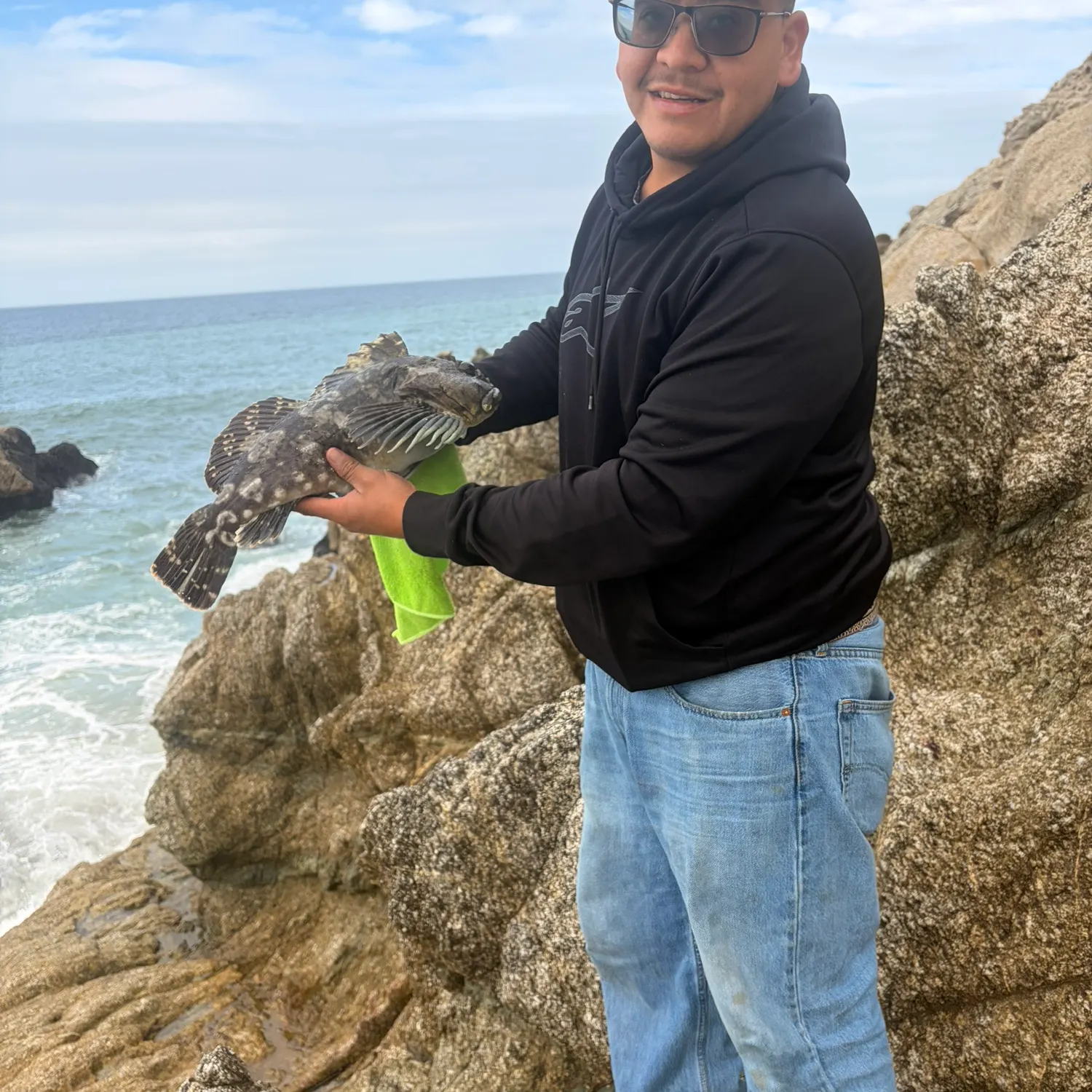 Cabezon caught on Fishbrain