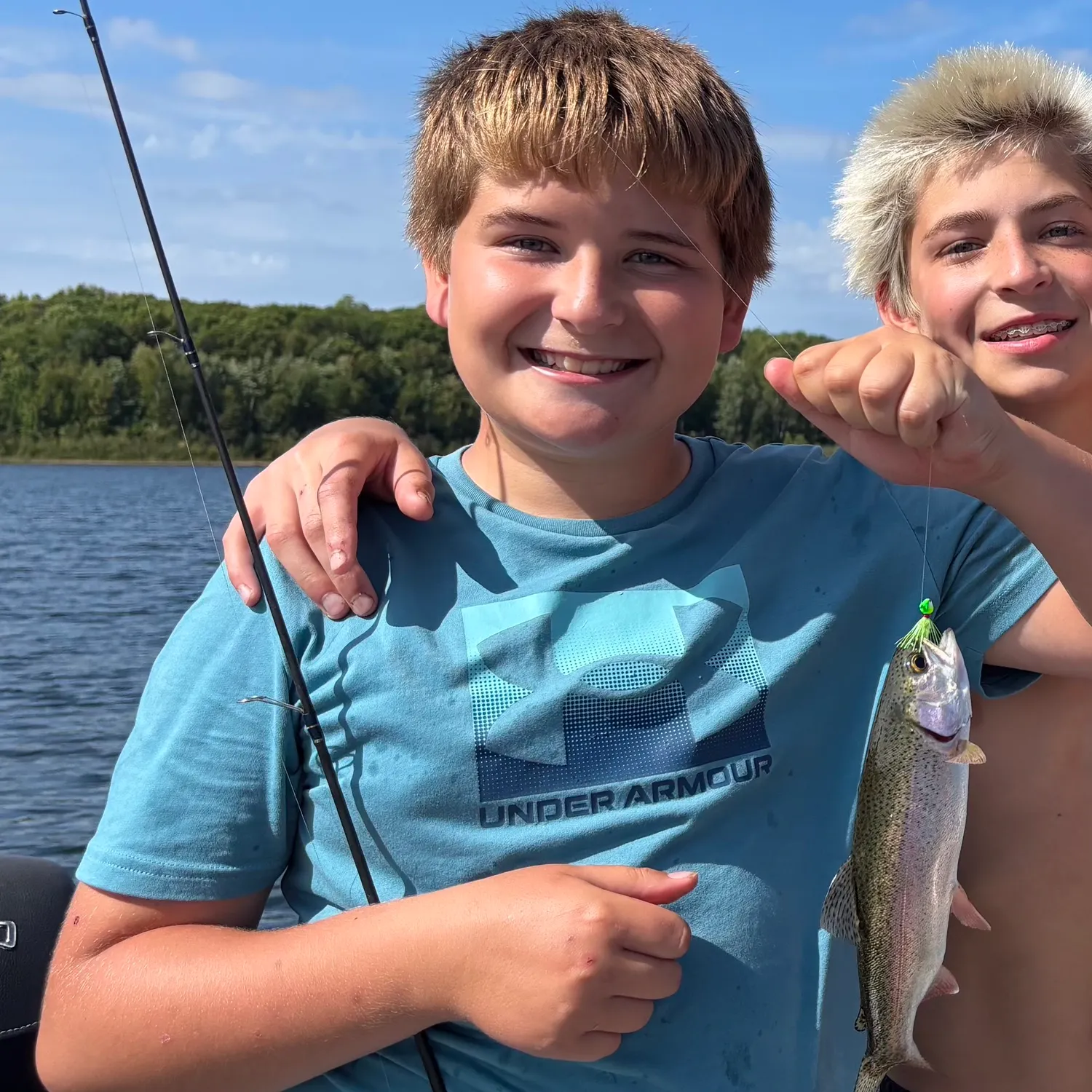 Rainbow trout caught on Fishbrain