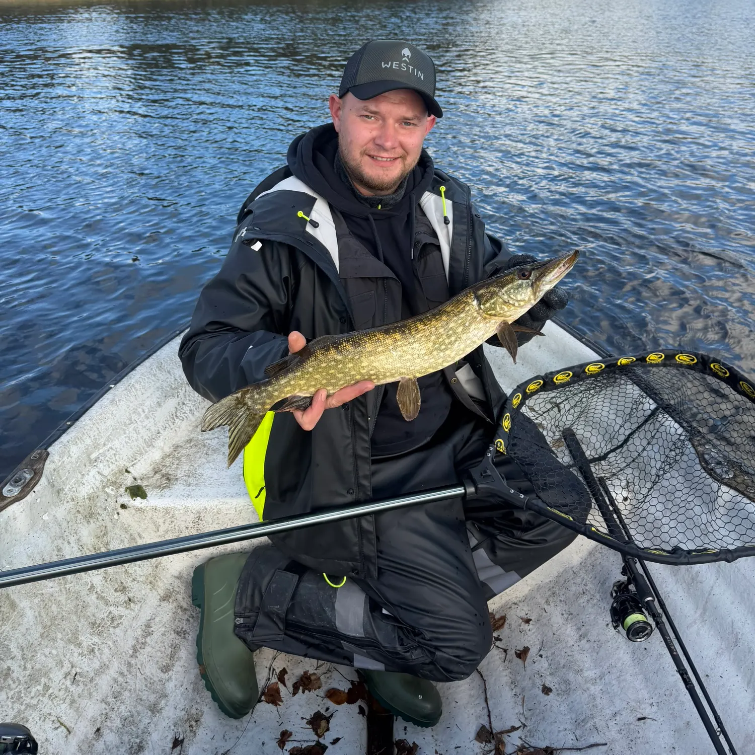 Northern pike caught on Fishbrain