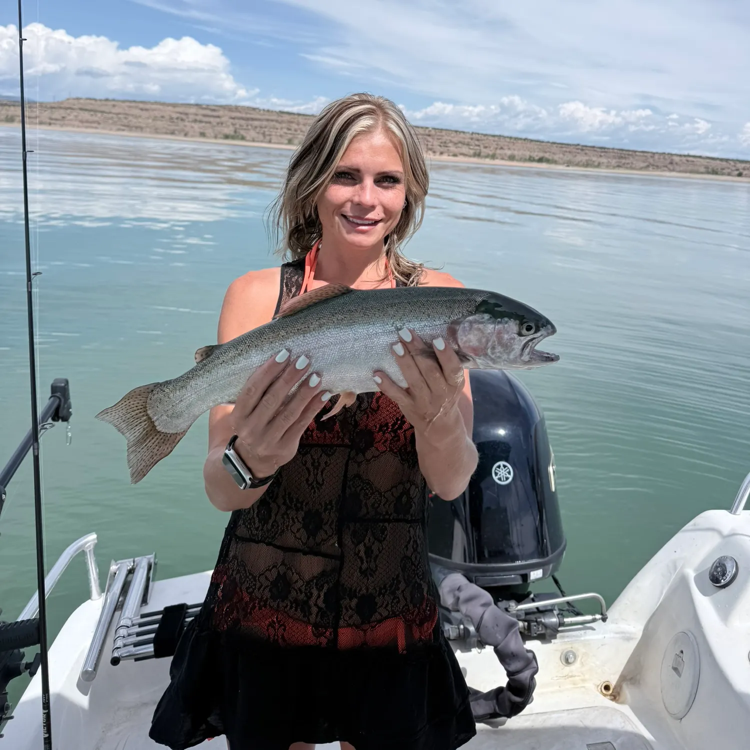 Rainbow trout caught on Fishbrain