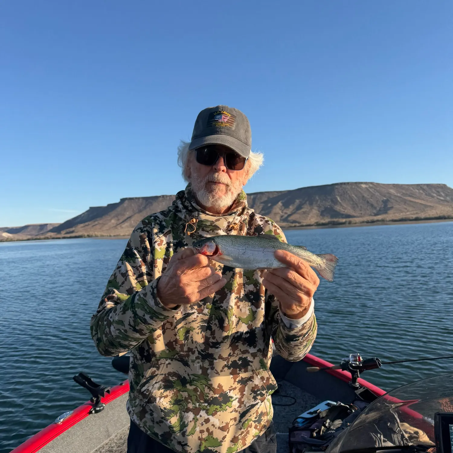 Rainbow trout caught on Fishbrain