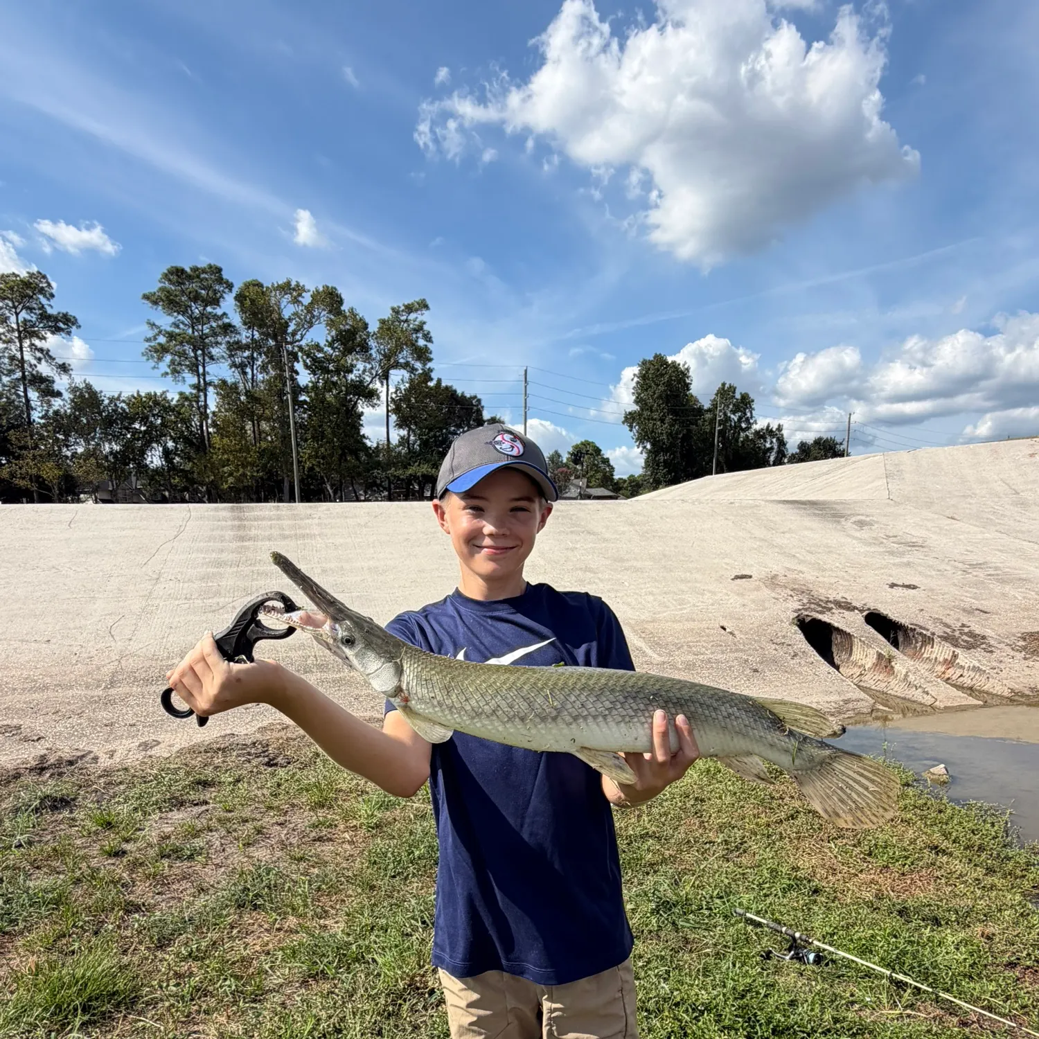 Shortnose gar caught on Fishbrain