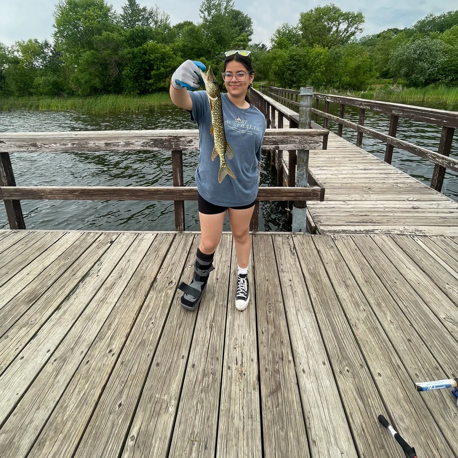 recently logged catches