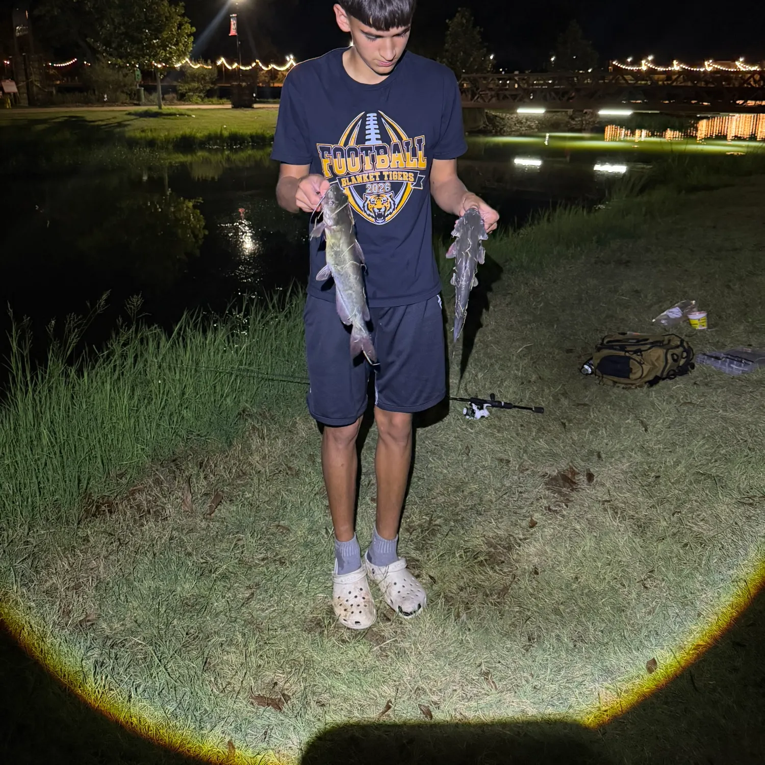 Channel catfish caught on Fishbrain