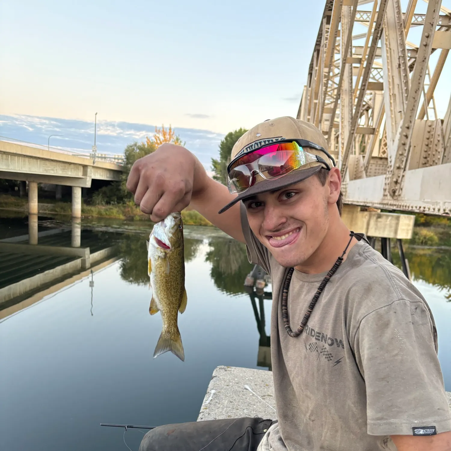Smallmouth bass caught on Fishbrain