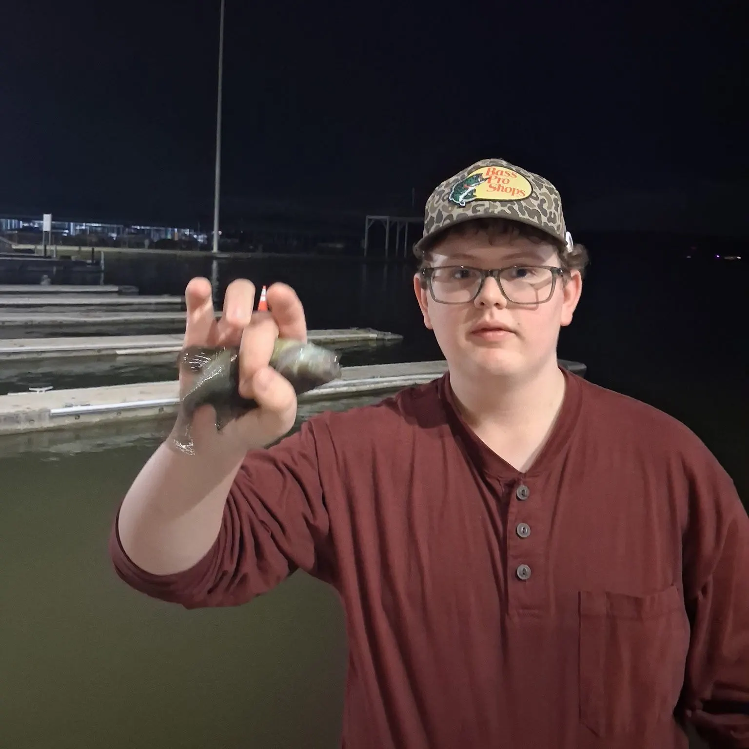 Redear x bluegill caught on Fishbrain