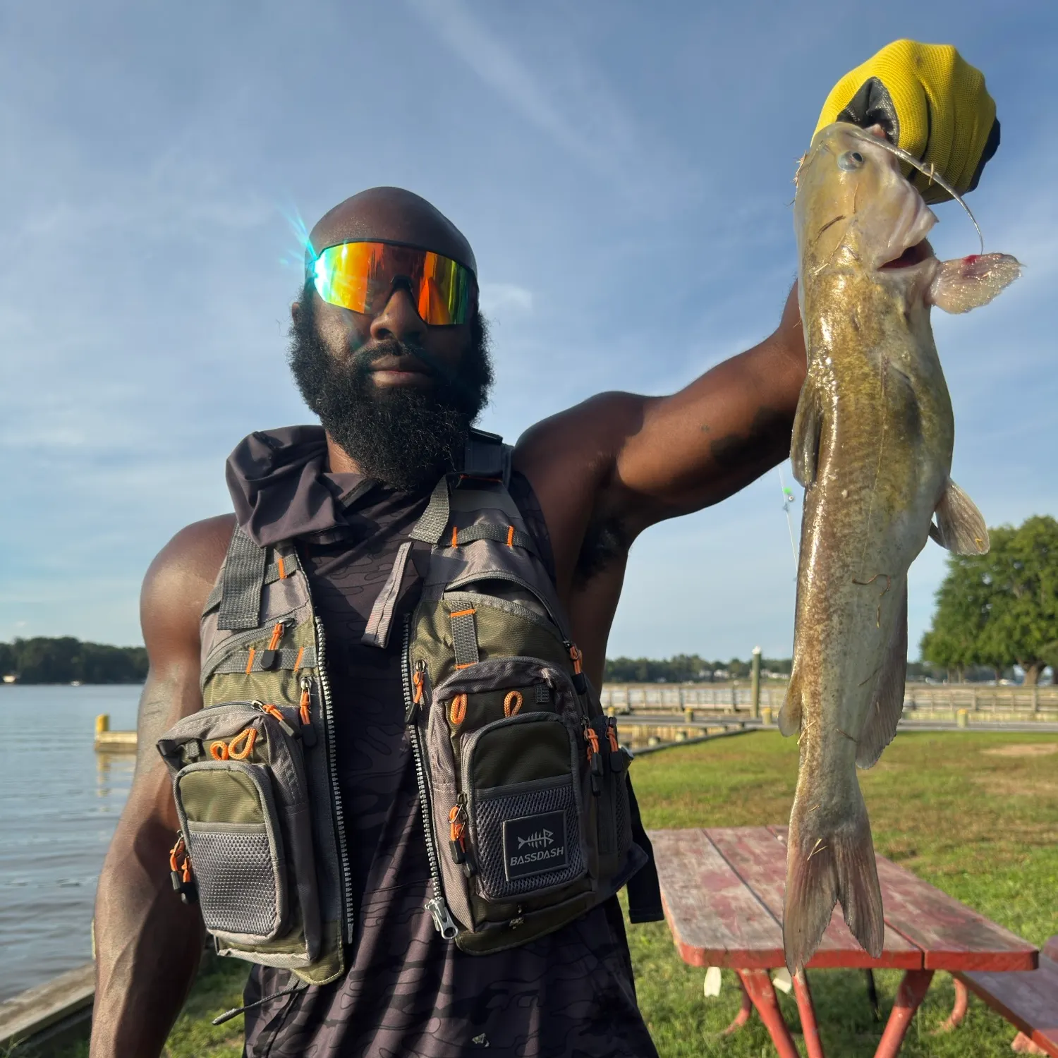 Channel catfish caught on Fishbrain