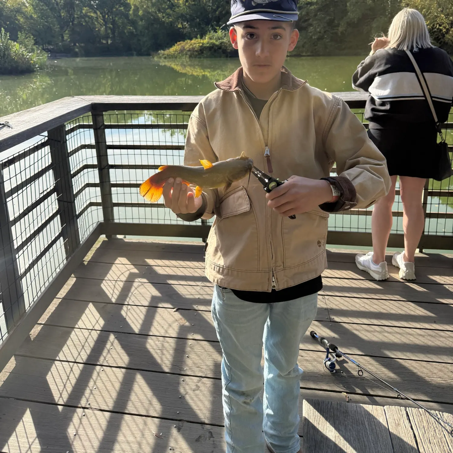 Yellow bullhead caught on Fishbrain
