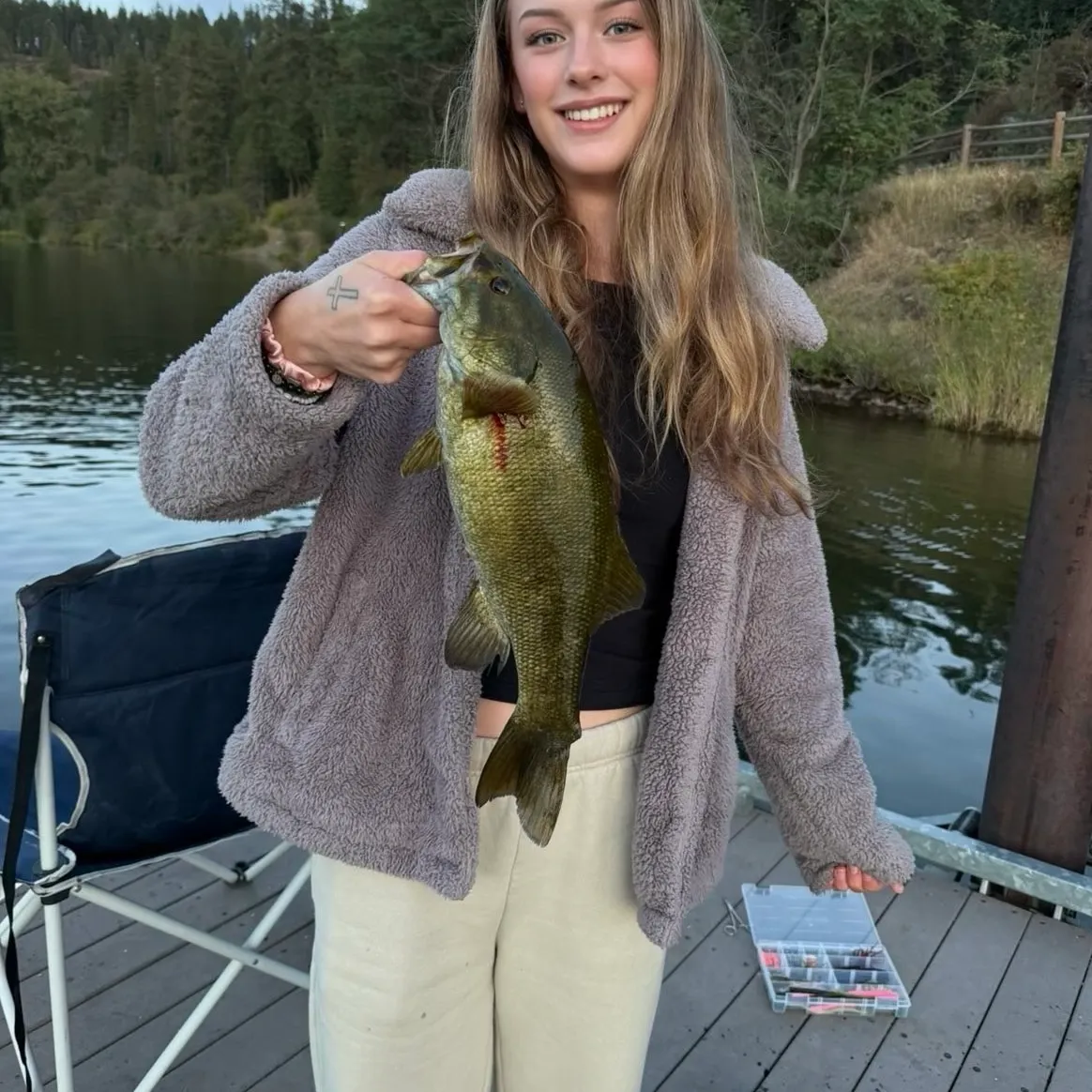 Smallmouth bass caught on Fishbrain