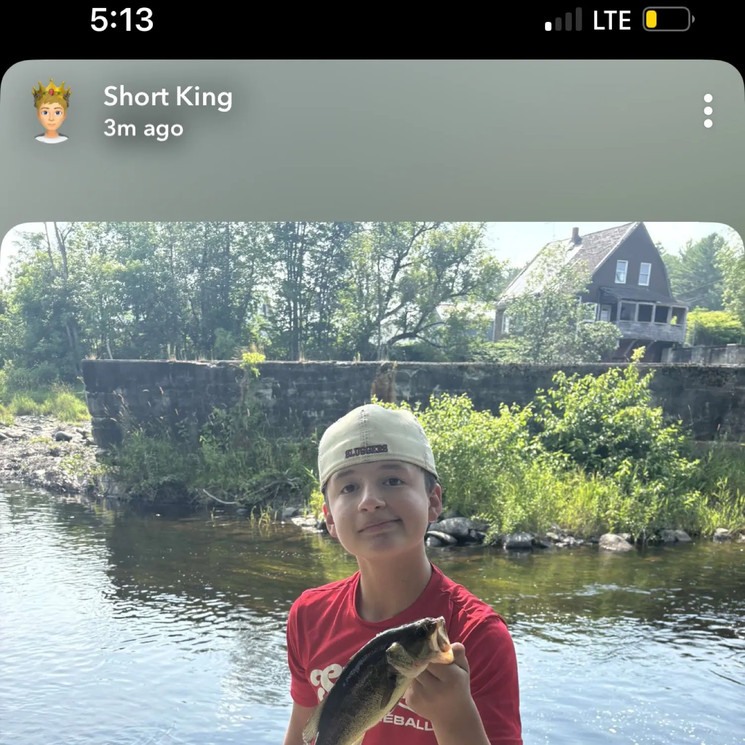 recently logged catches