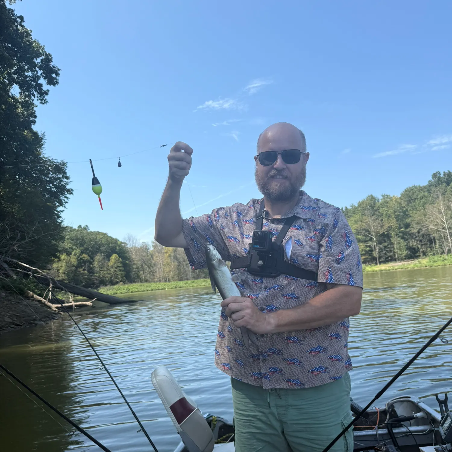 Channel catfish caught on Fishbrain