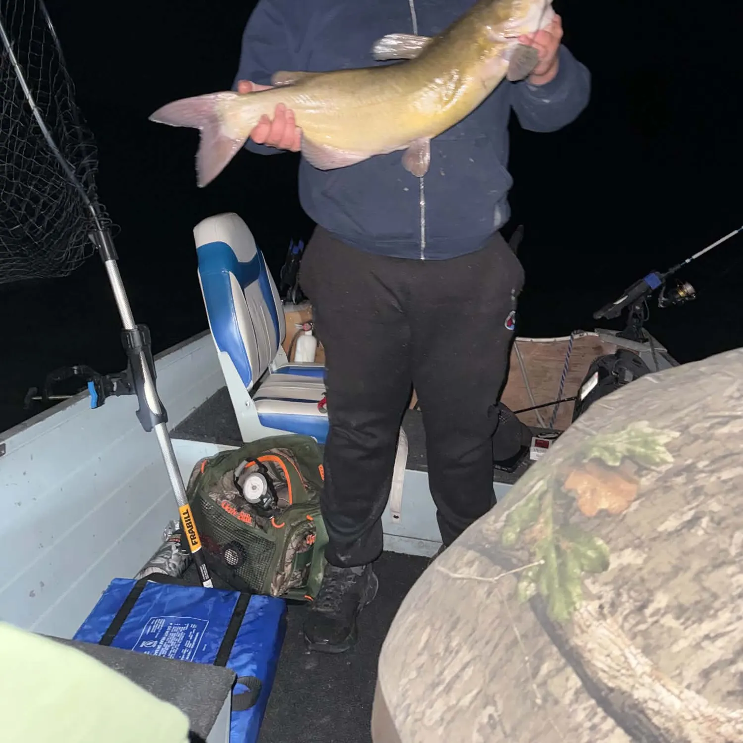 Channel catfish caught on Fishbrain