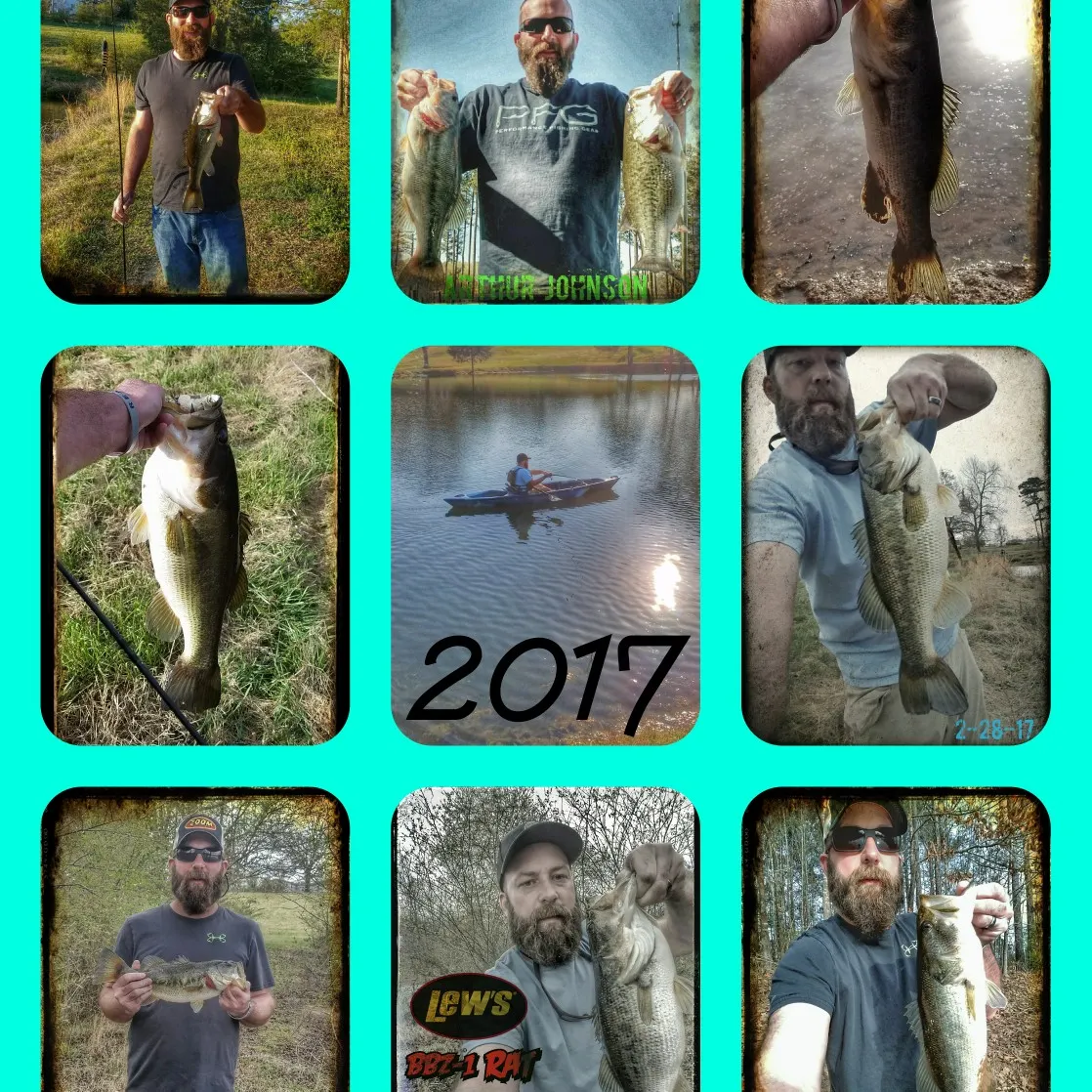 recently logged catches