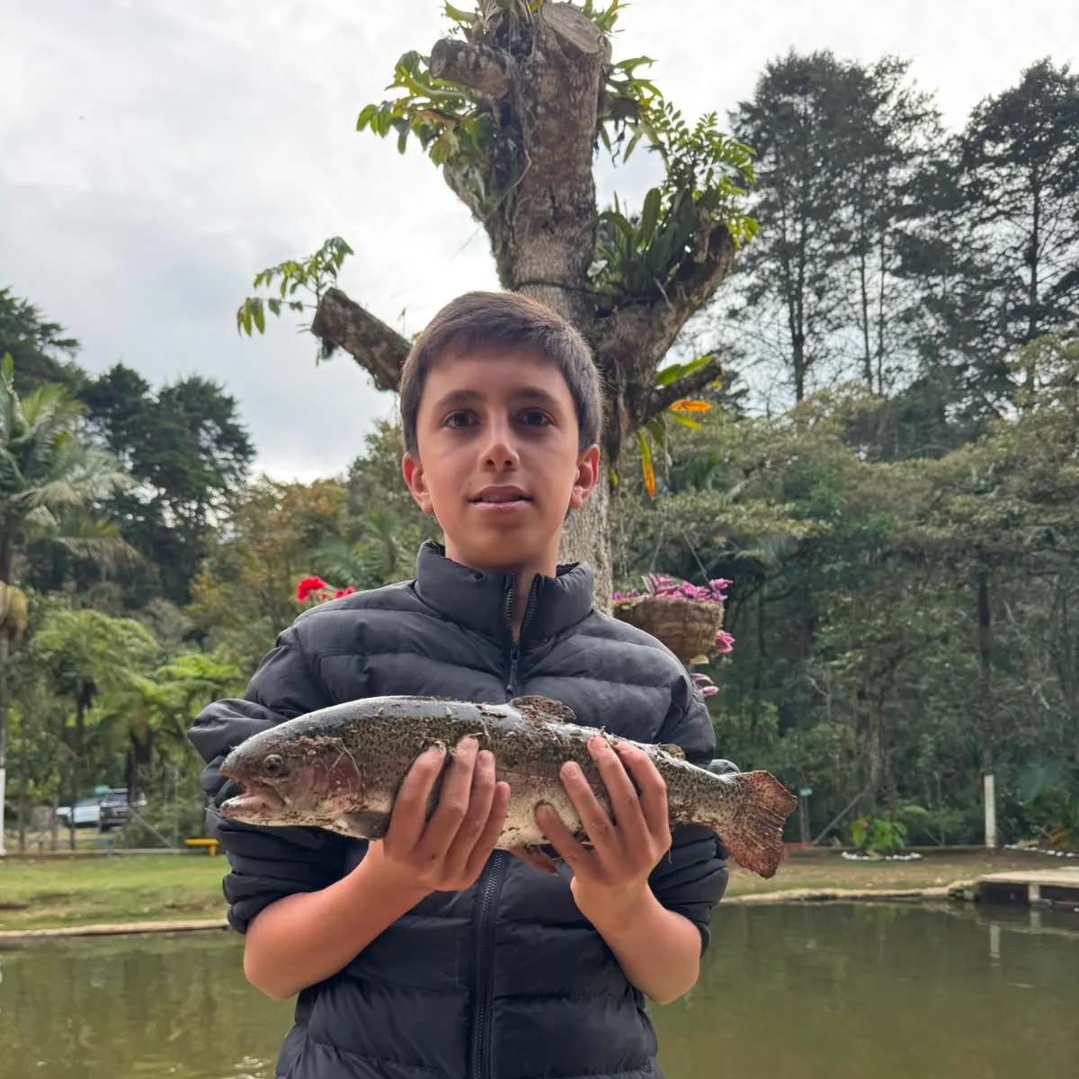 Rainbow trout caught on Fishbrain