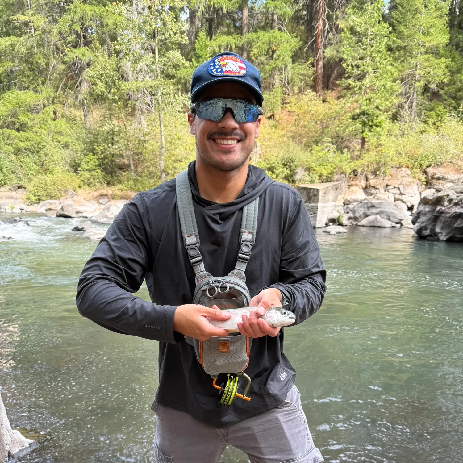 Rainbow trout caught on Fishbrain