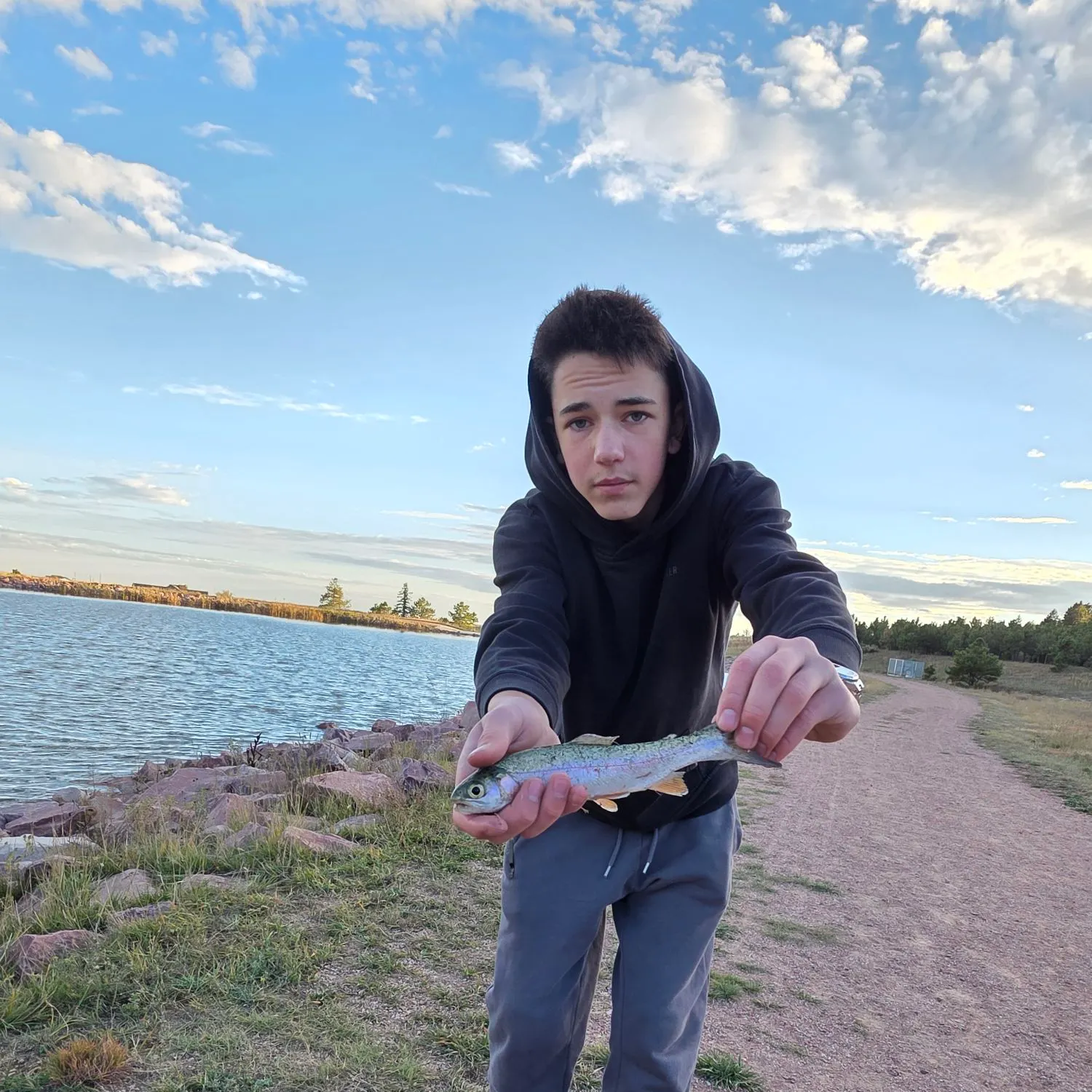 Rainbow trout caught on Fishbrain