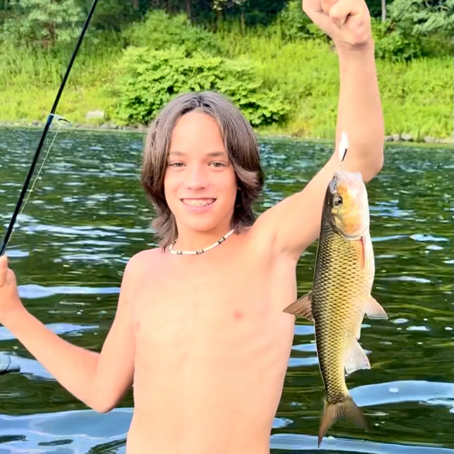 The most recent Fallfish catches on Fishbrain