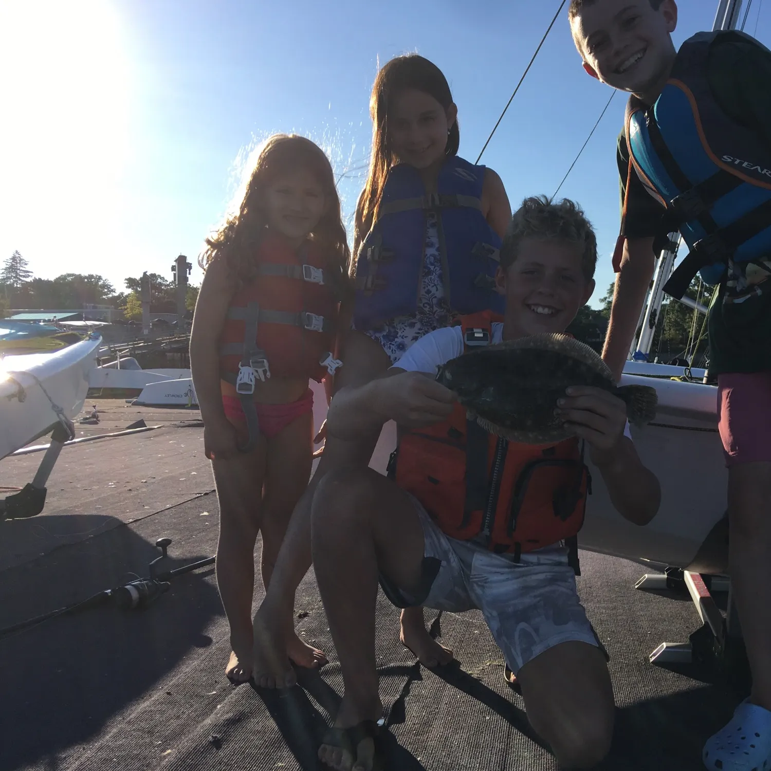 Summer flounder caught on Fishbrain