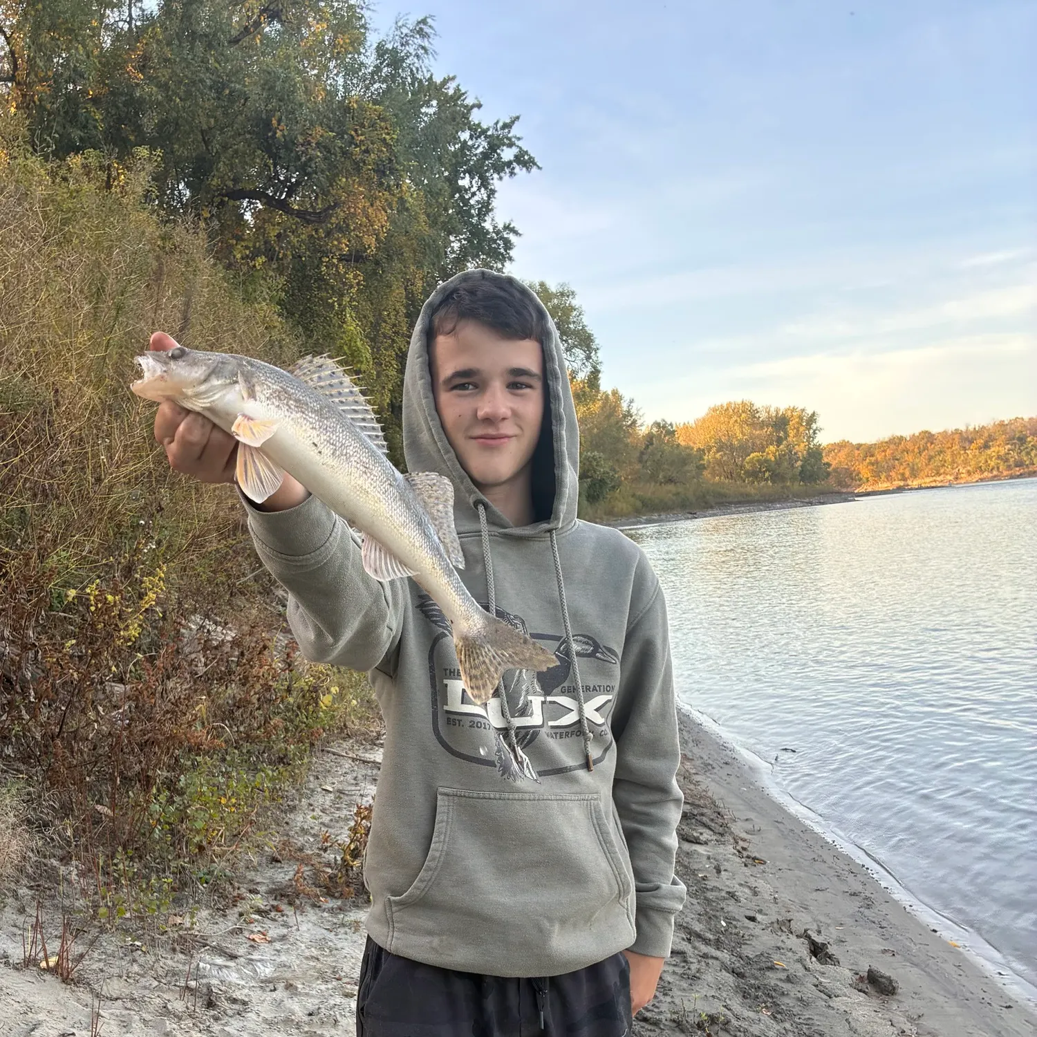 Saugeye caught on Fishbrain