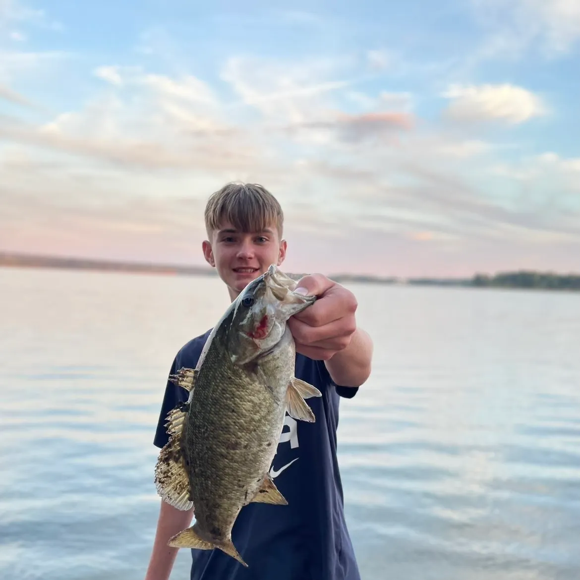 Smallmouth bass caught on Fishbrain