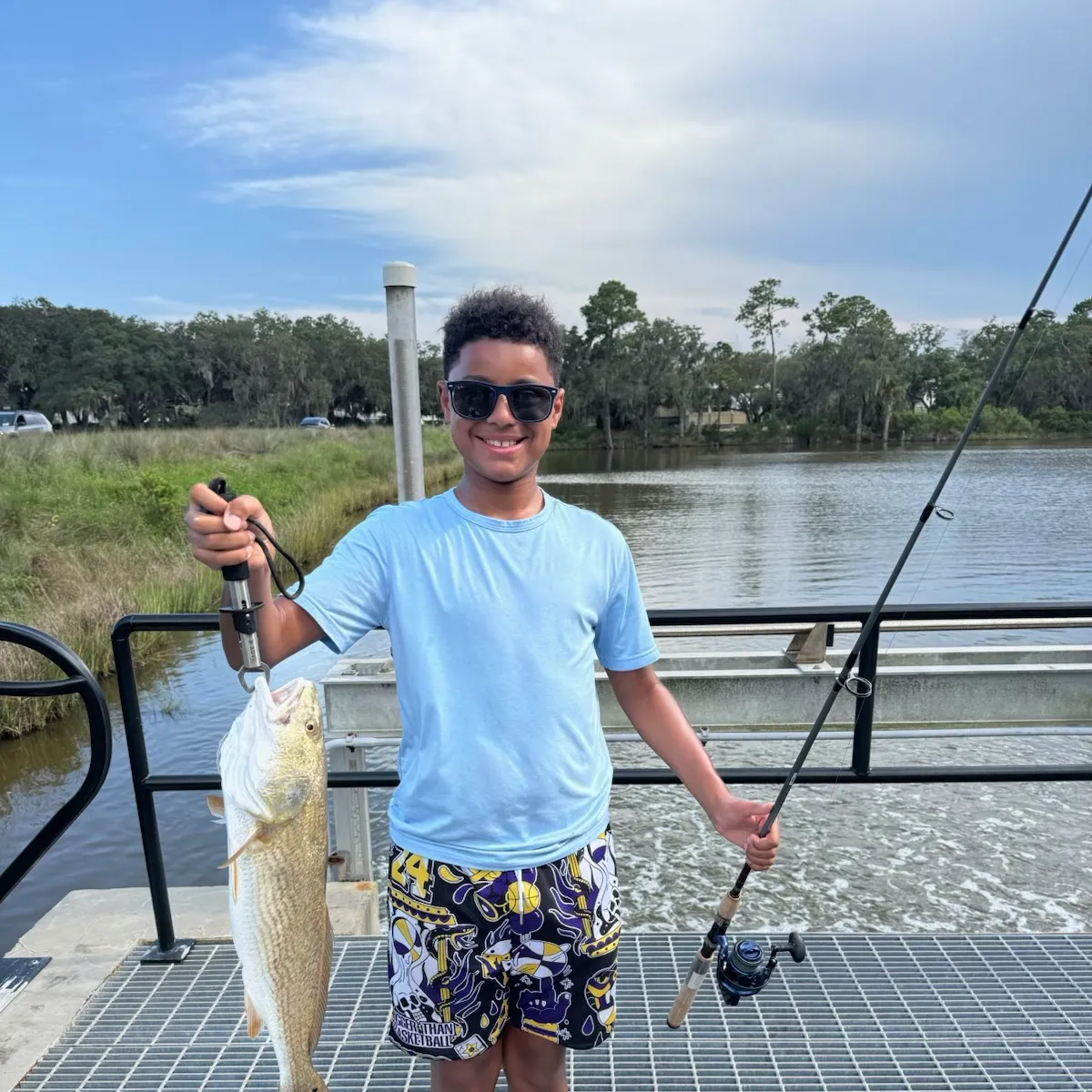Red drum caught on Fishbrain