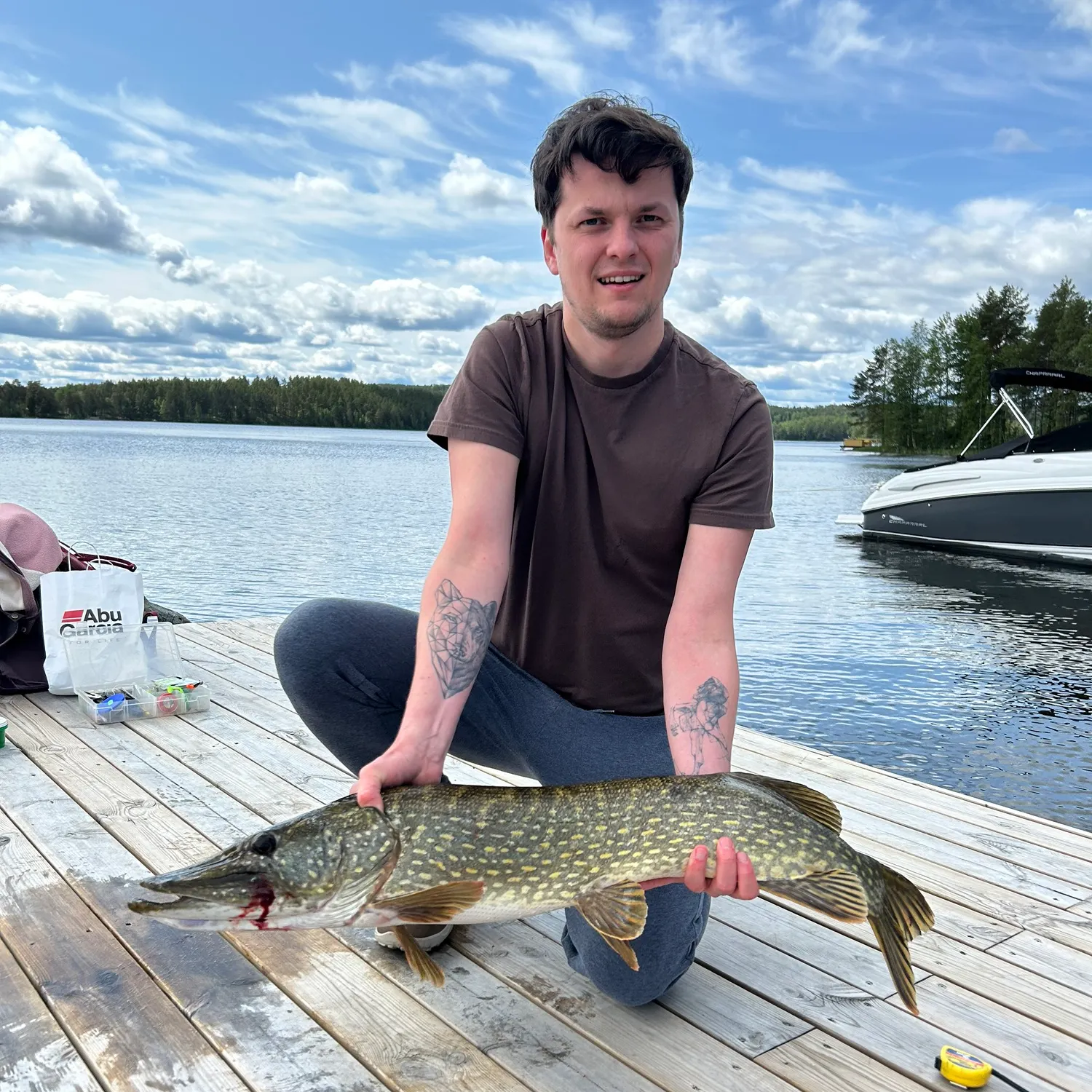 recently logged catches