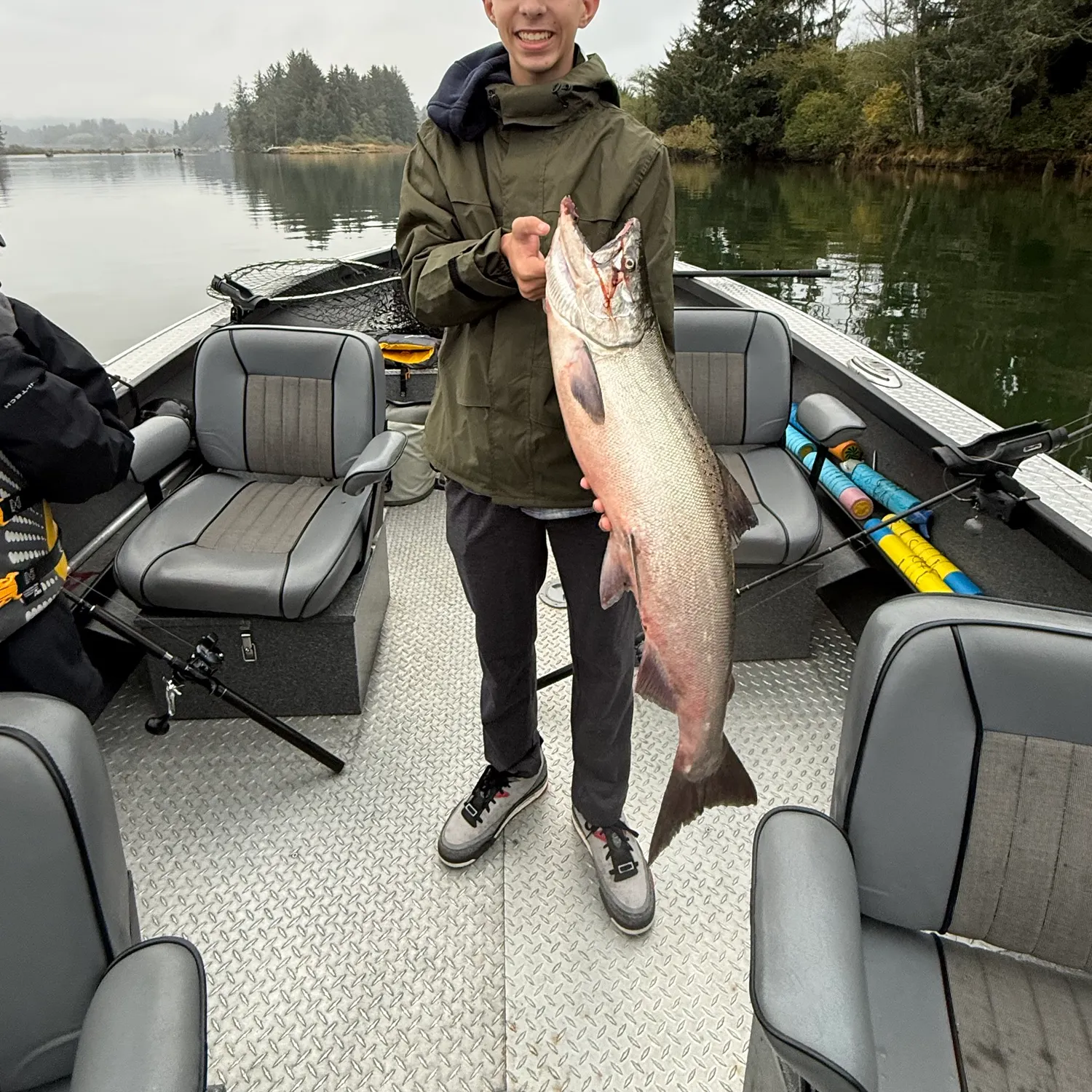Chinook salmon caught on Fishbrain