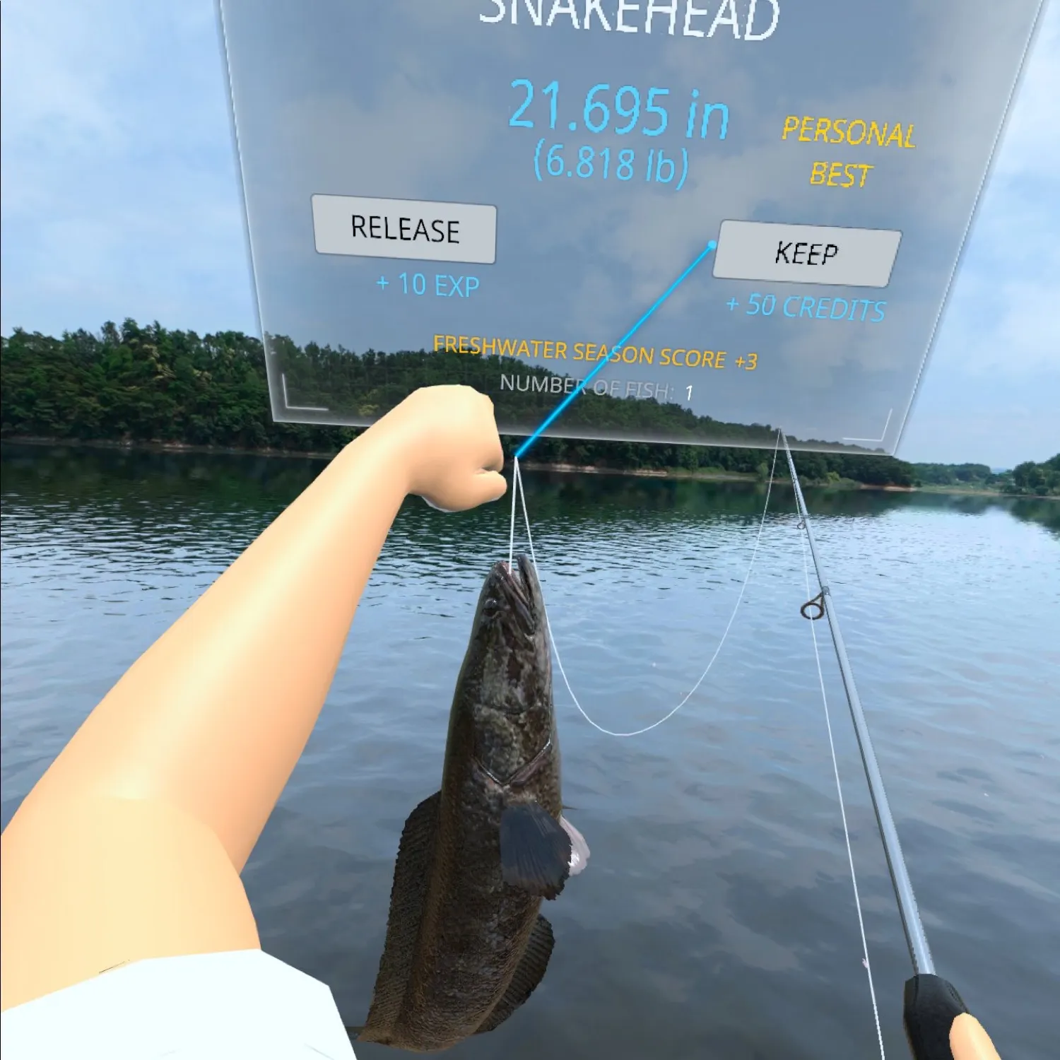 recently logged catches