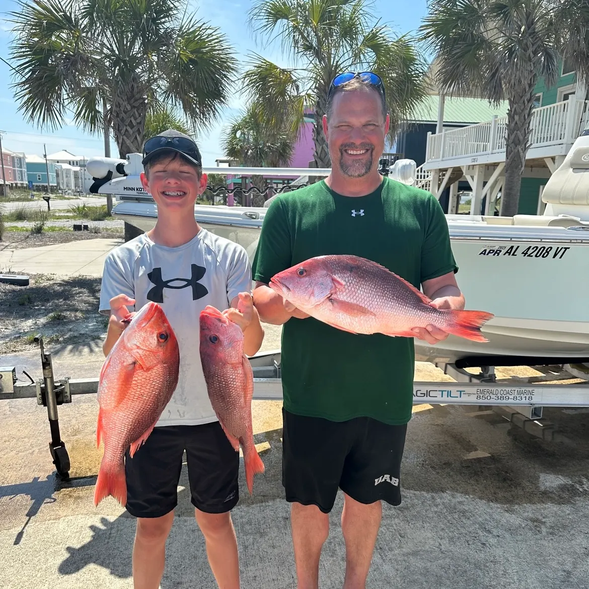 recently logged catches