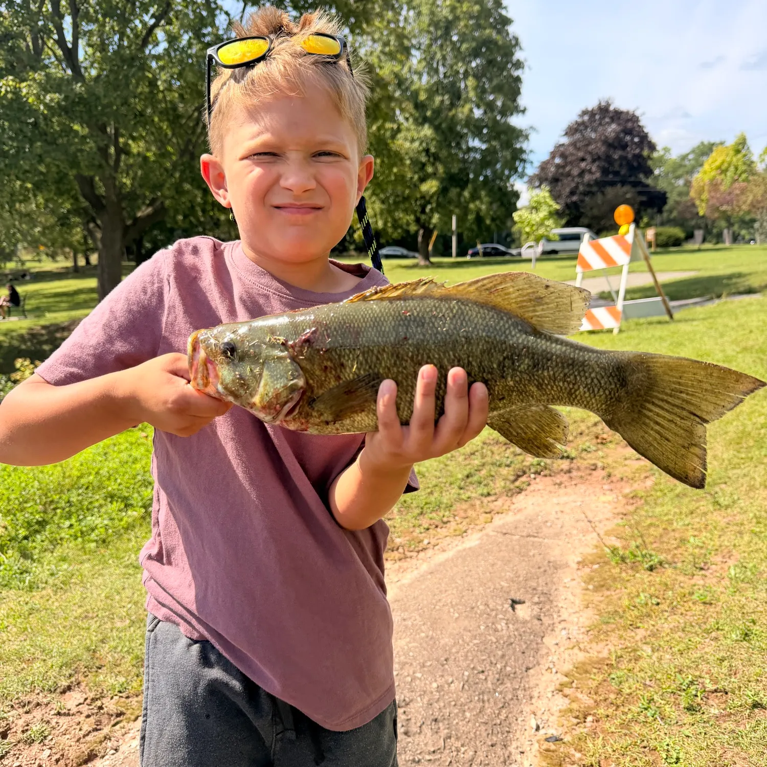 Smallmouth bass caught on Fishbrain