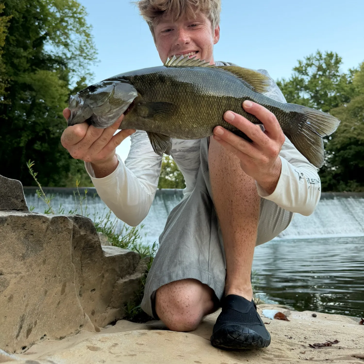 Smallmouth bass caught on Fishbrain