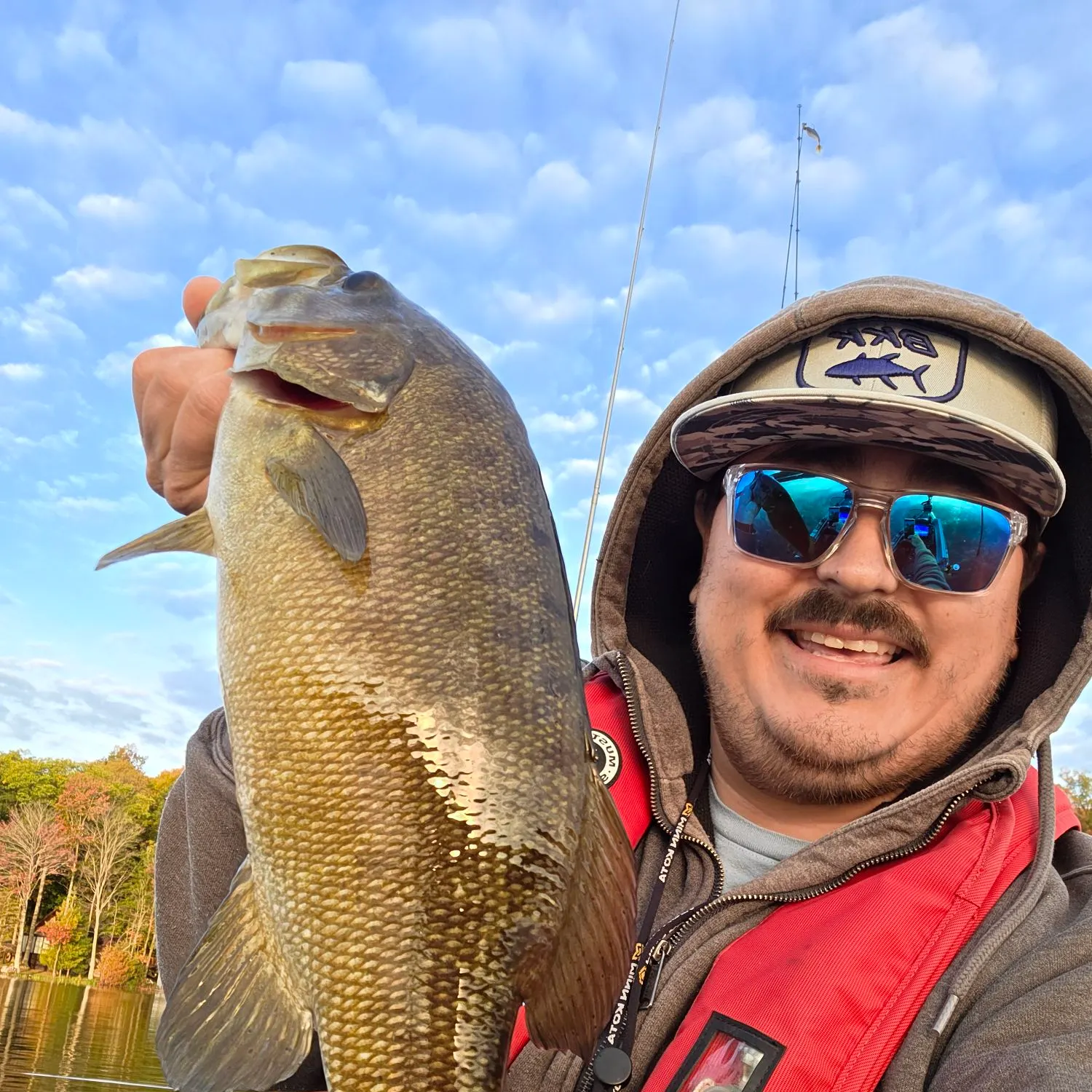 Smallmouth bass caught on Fishbrain