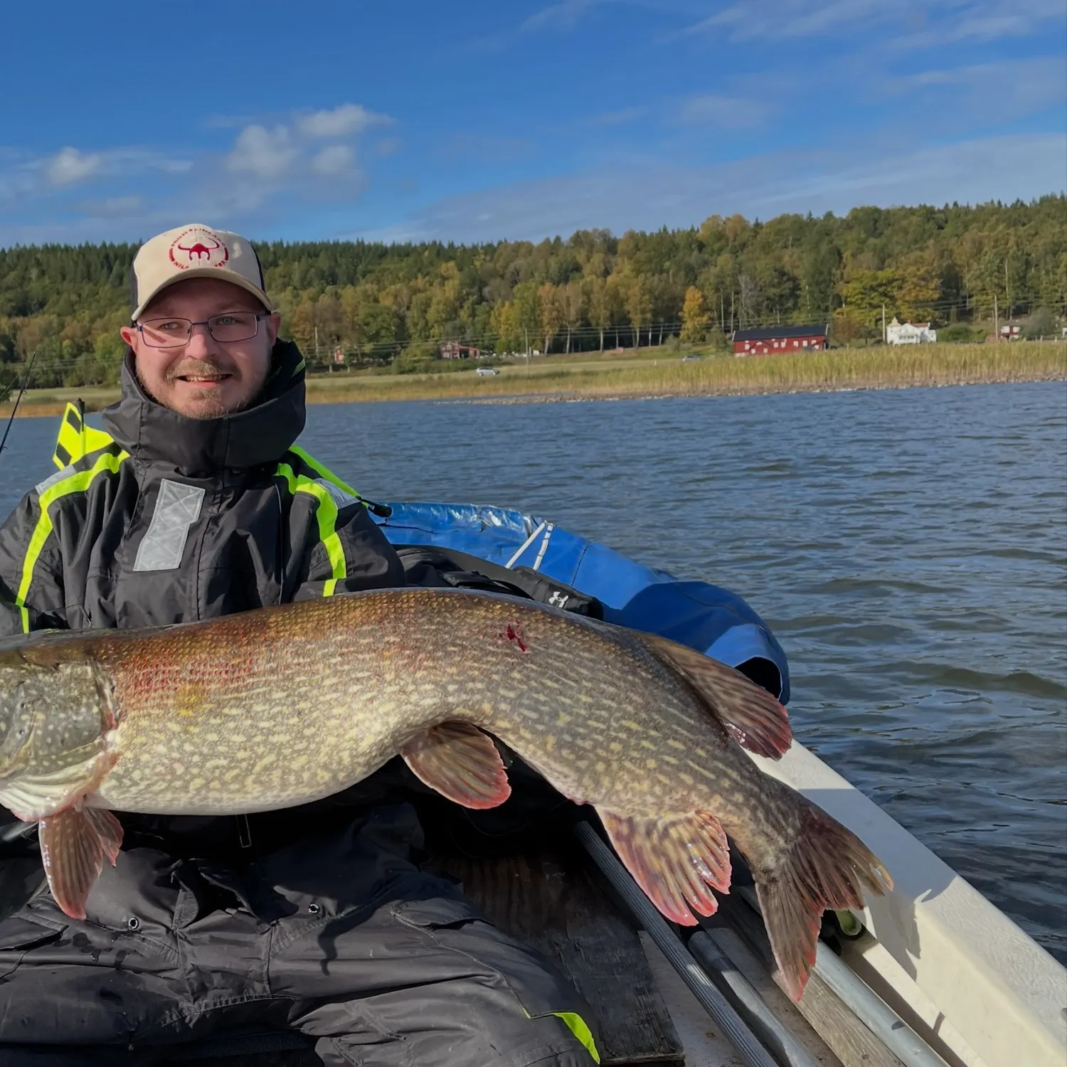 Northern pike caught on Fishbrain